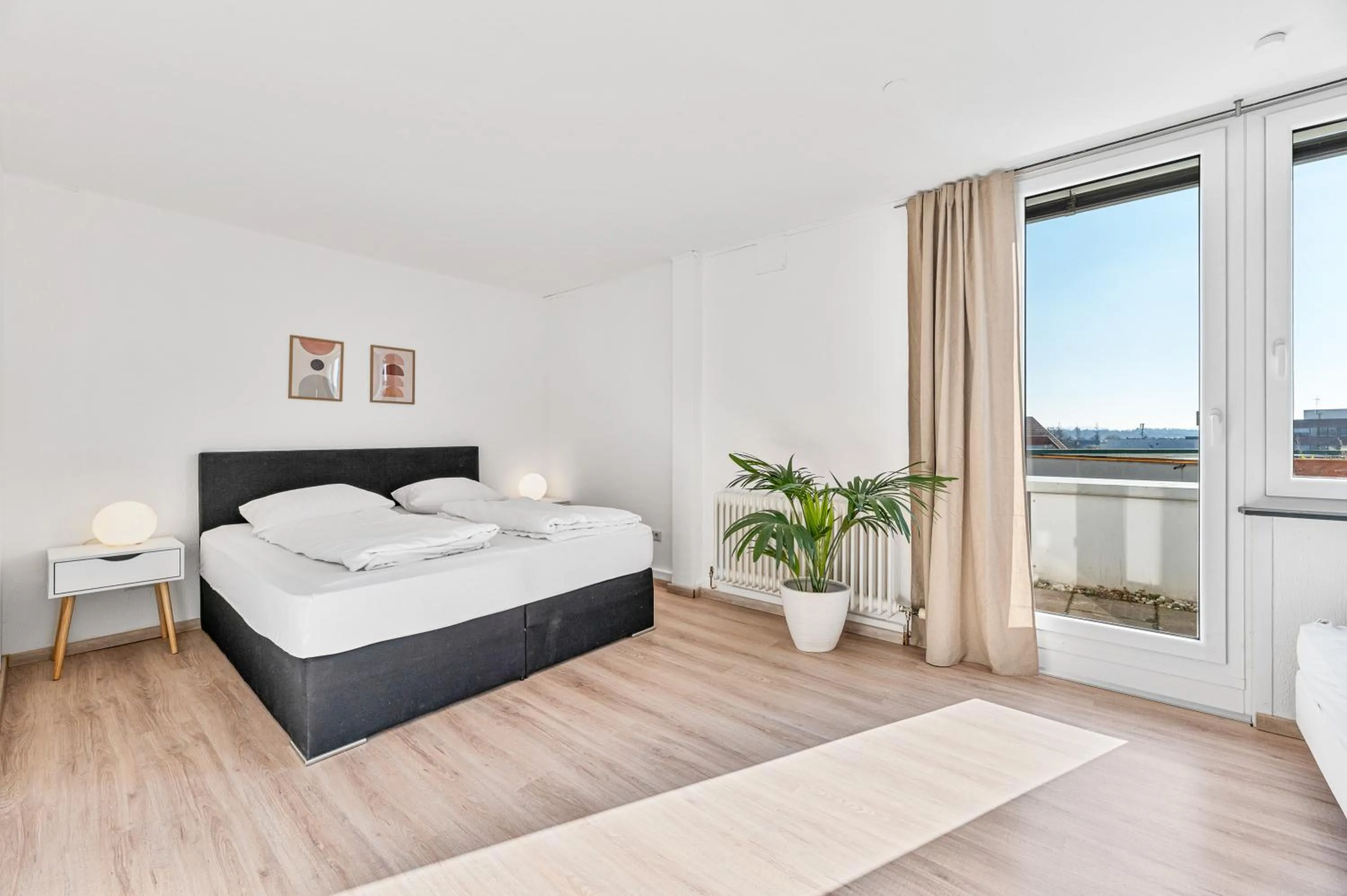 Bed in Atelier Guesthouse