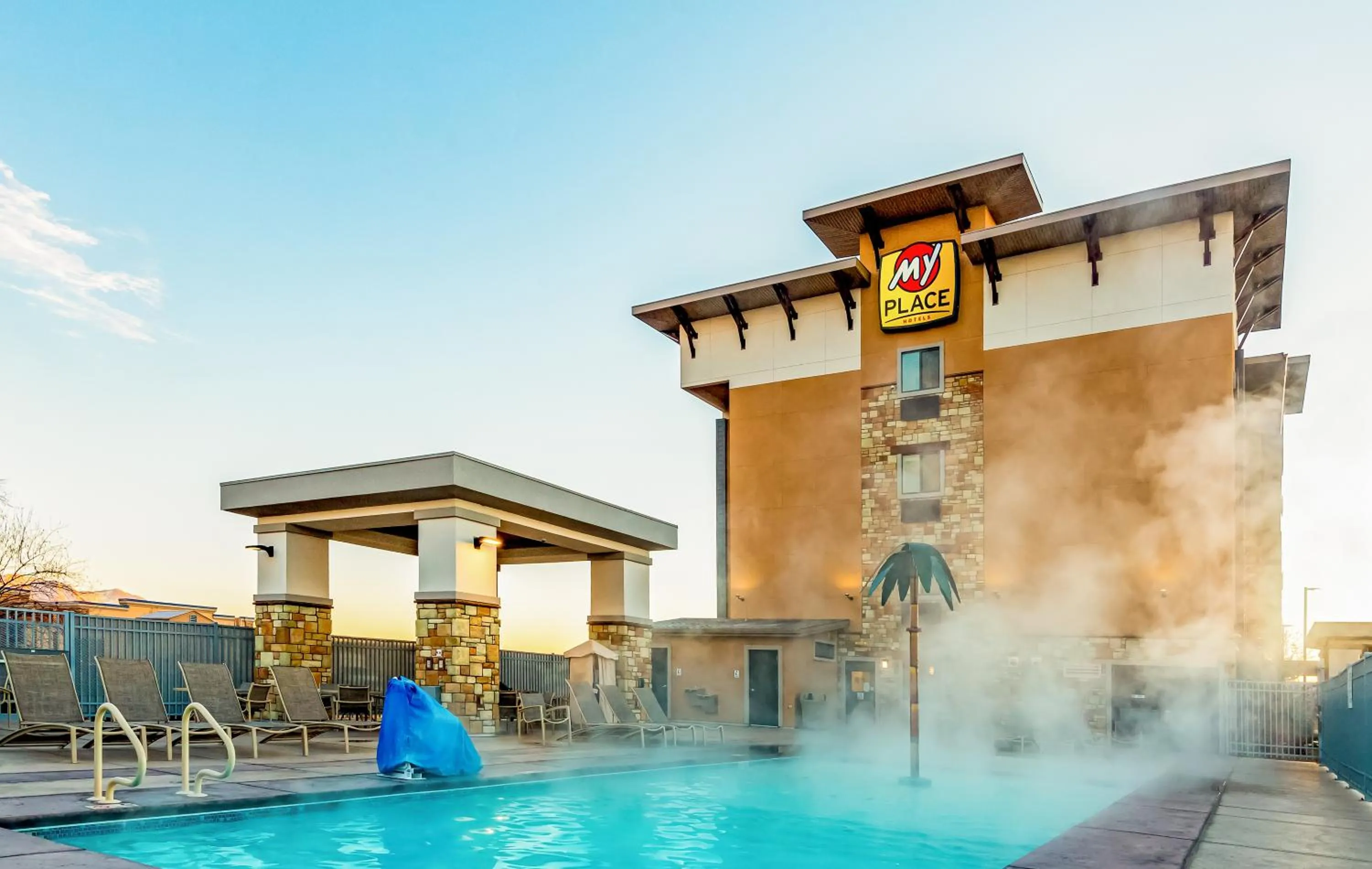 Property building in My Place Hotel - St. George, UT