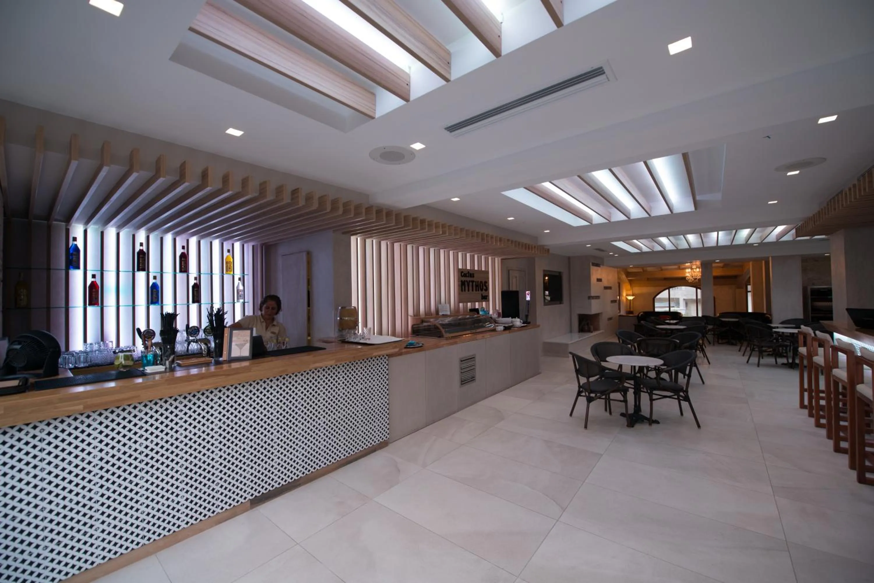 Lounge or bar in Cactus Beach Hotel