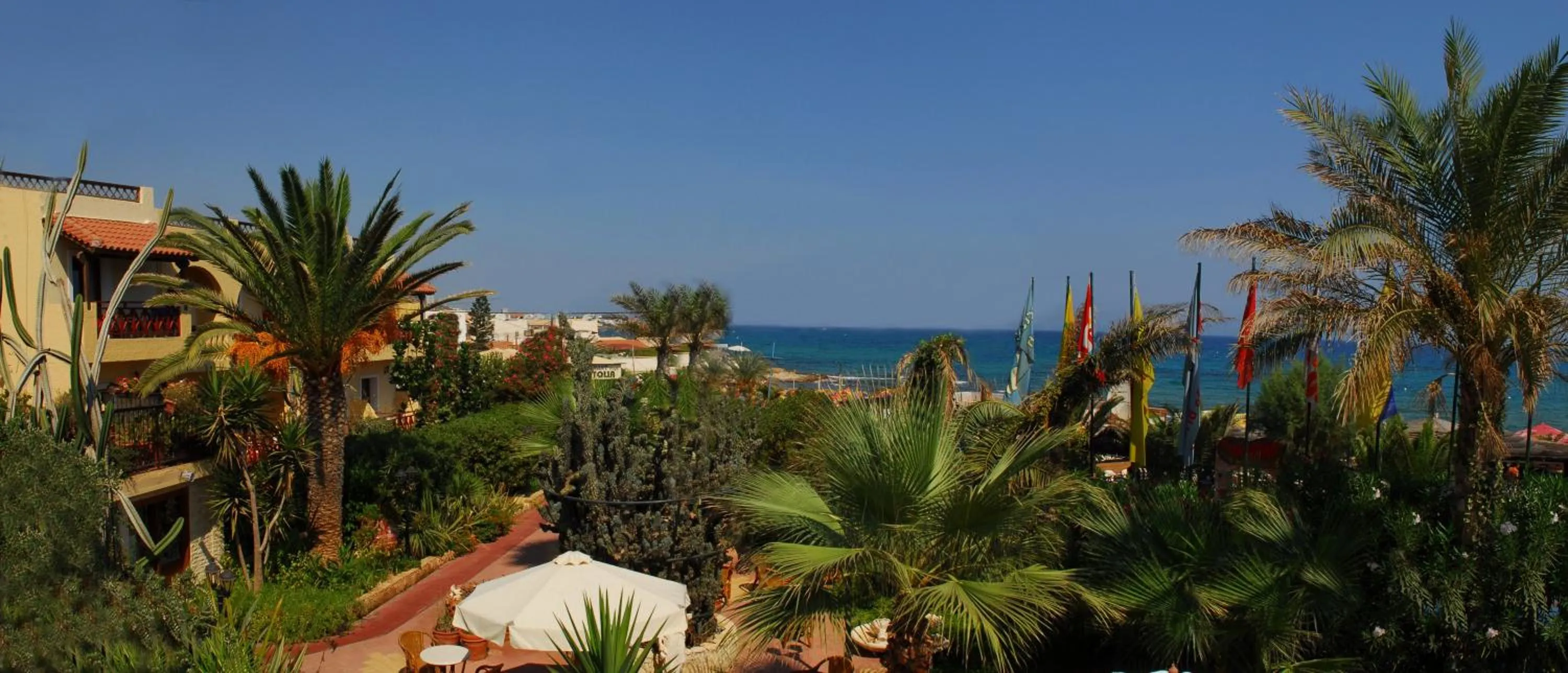 Sea view in Cactus Beach Hotel