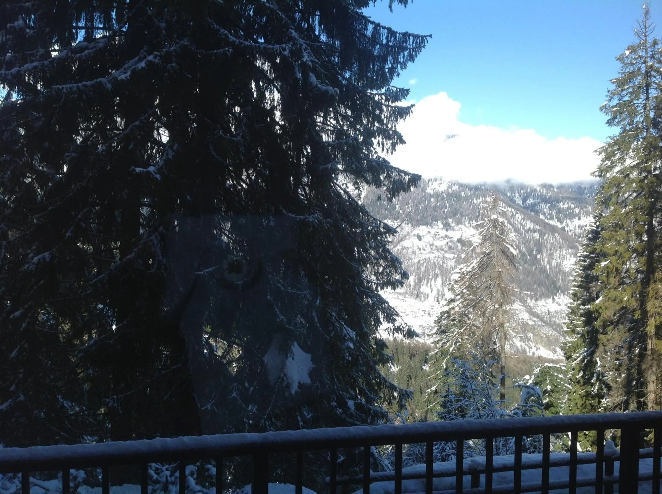 Mountain view in Hotel Caminetto