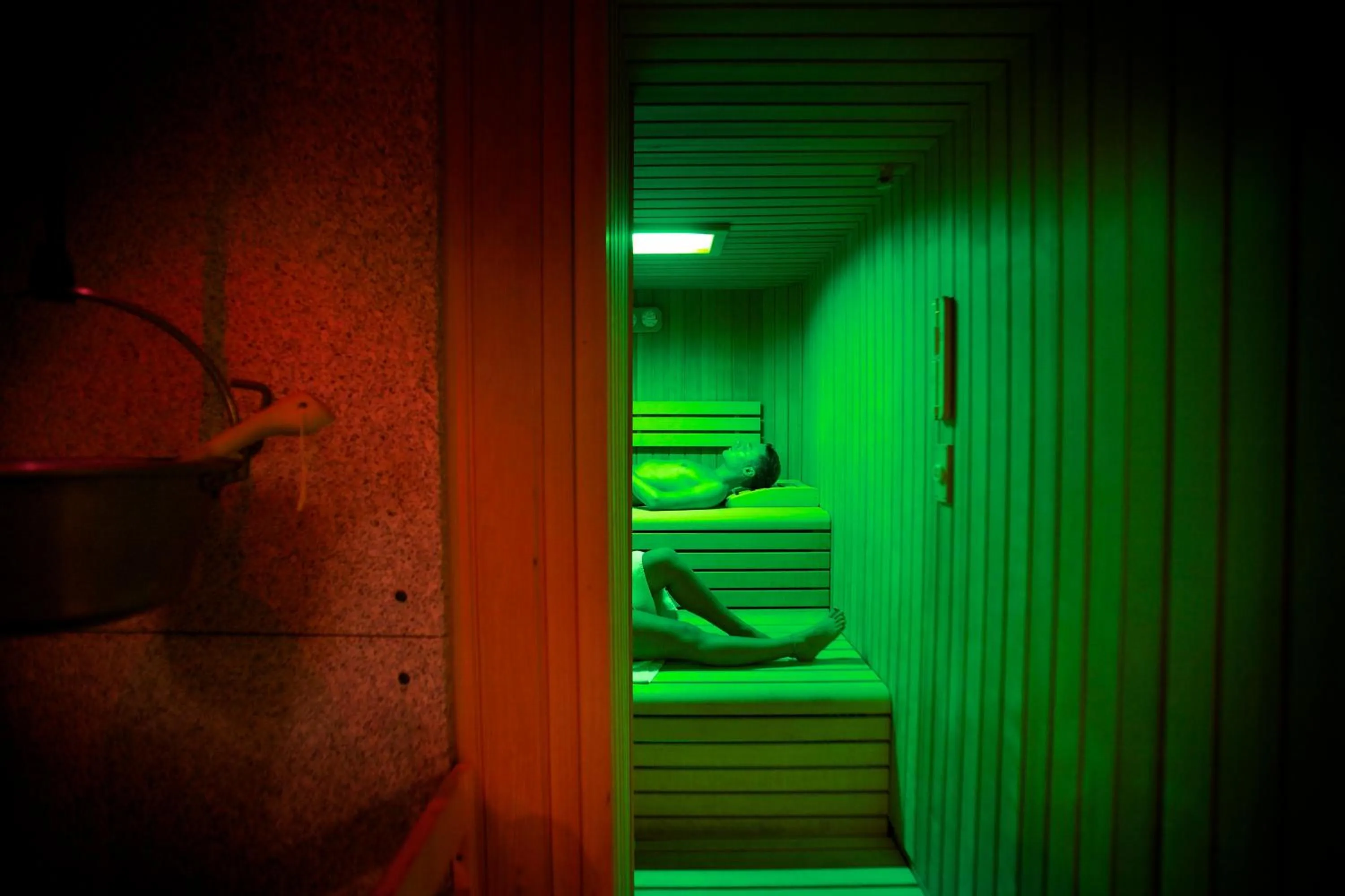 Sauna in Hotel Caminetto