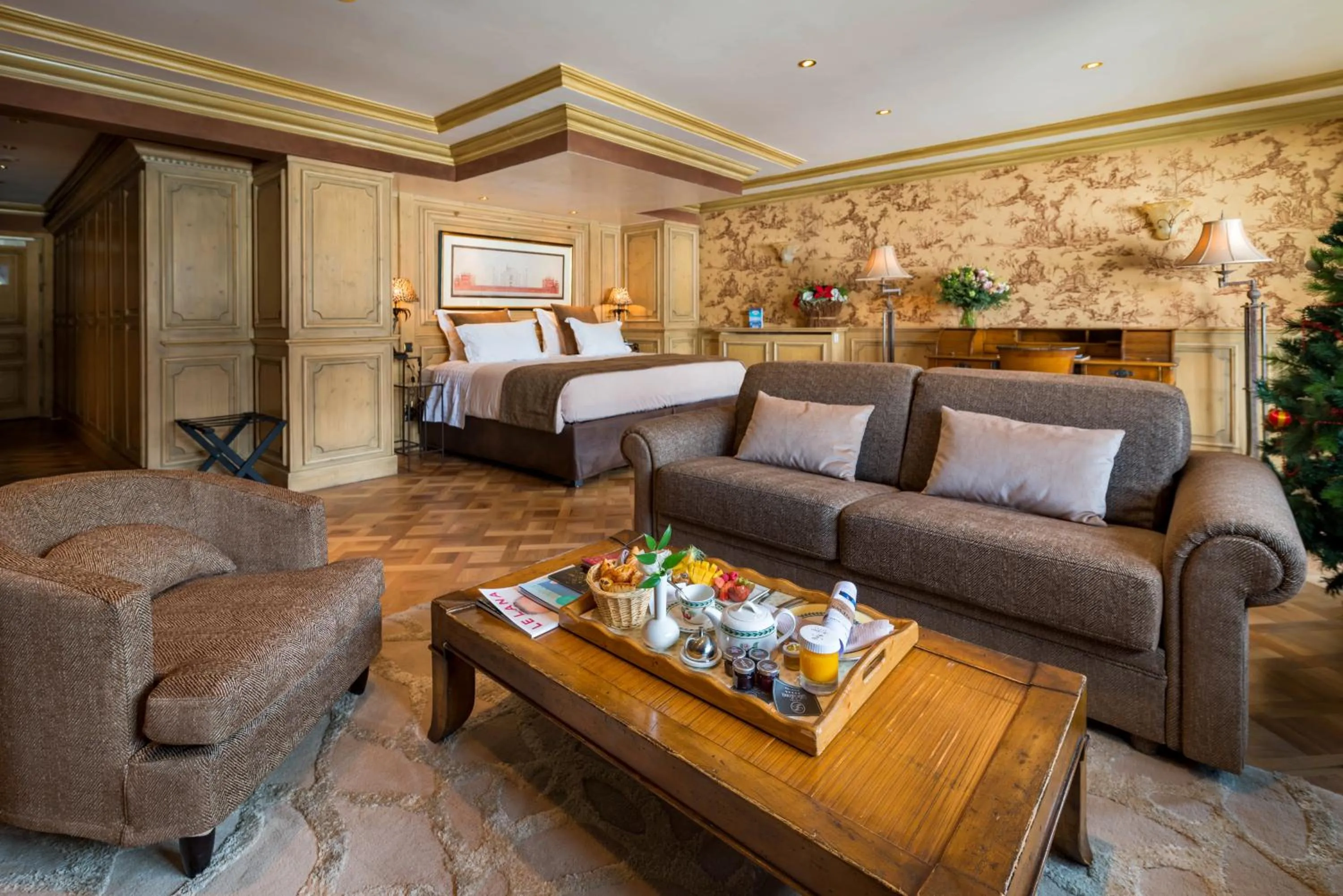 Seating area in Le Lana