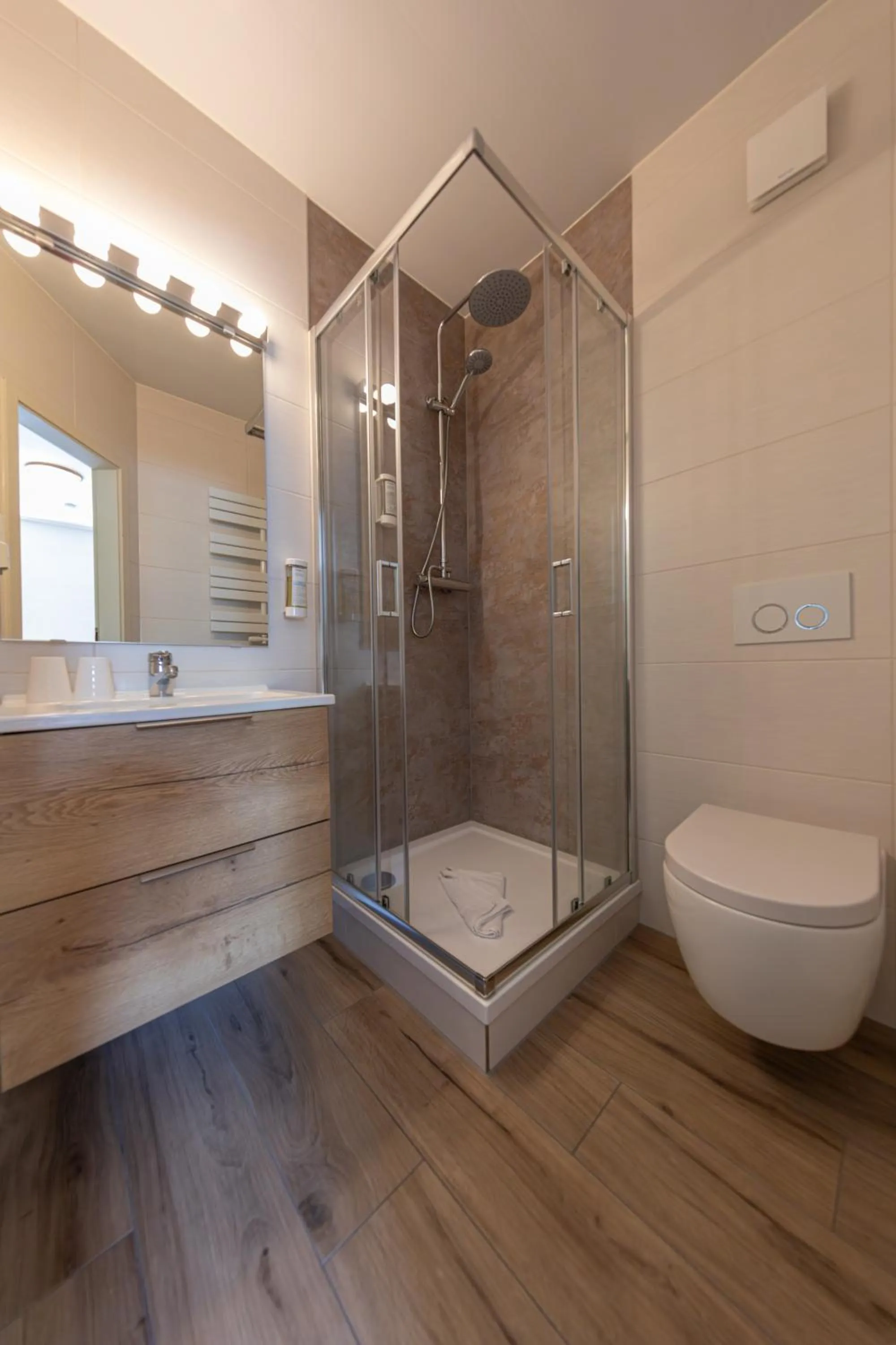 Bathroom in Waldgasthof & Hotel Am Sauwald