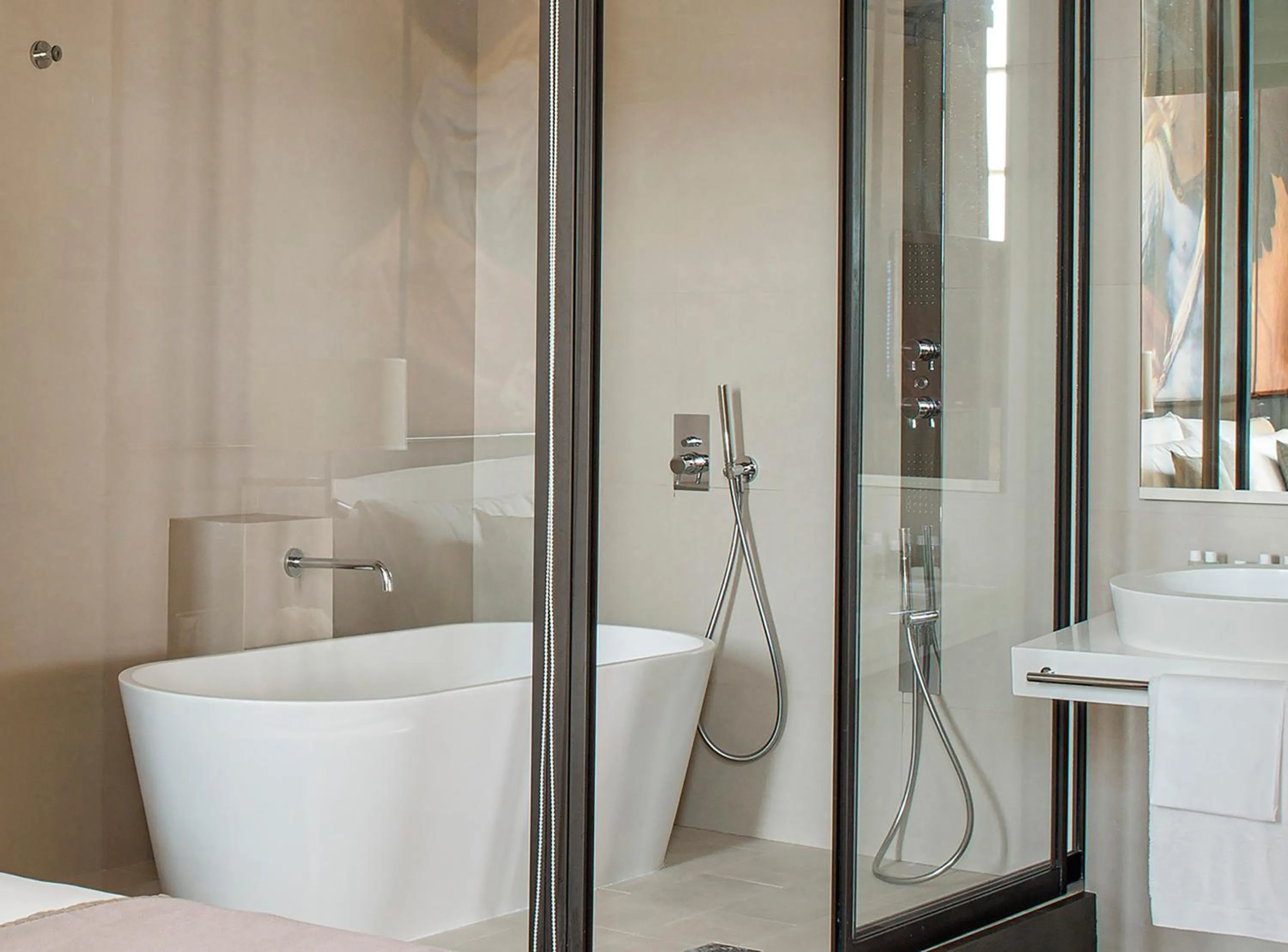 Shower in Villa Agrippina Gran Meliá – The Leading Hotels of the World