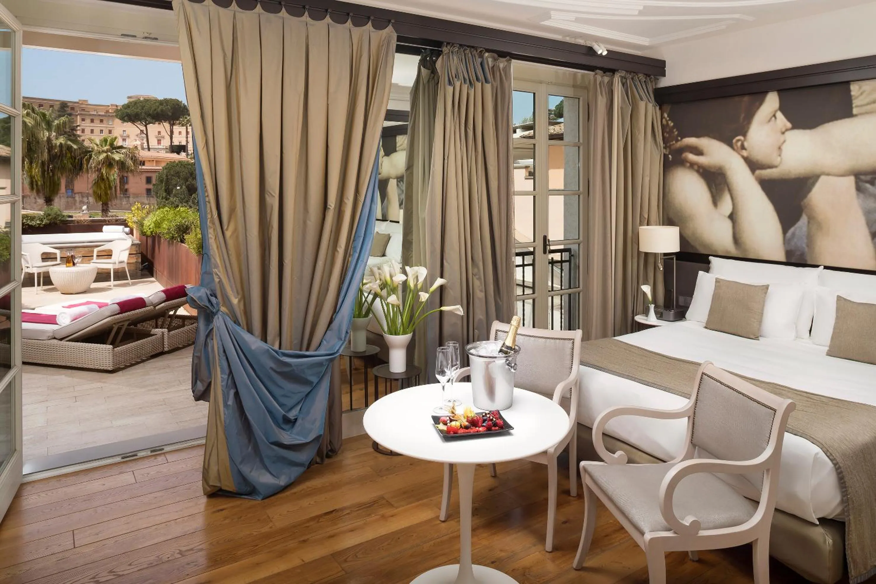 Balcony/Terrace in Villa Agrippina Gran Meliá – The Leading Hotels of the World