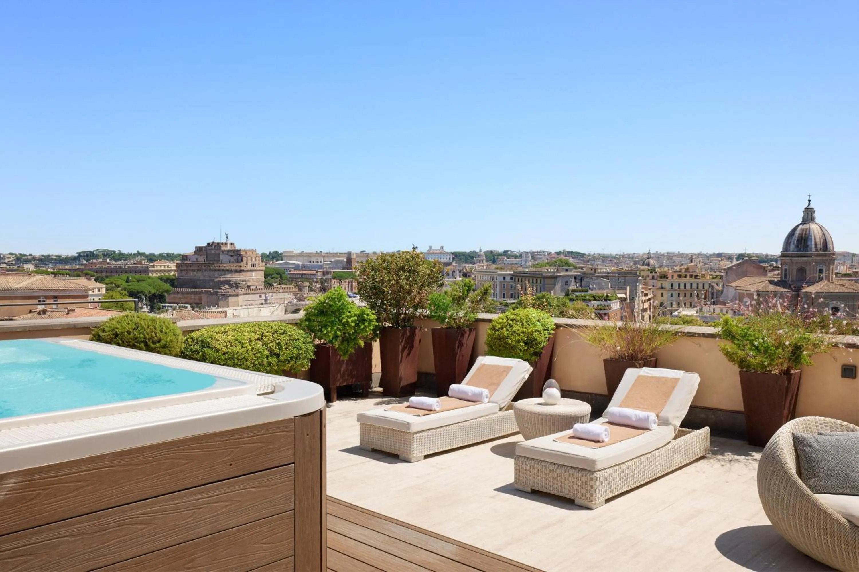 Patio in Villa Agrippina Gran Meliá – The Leading Hotels of the World
