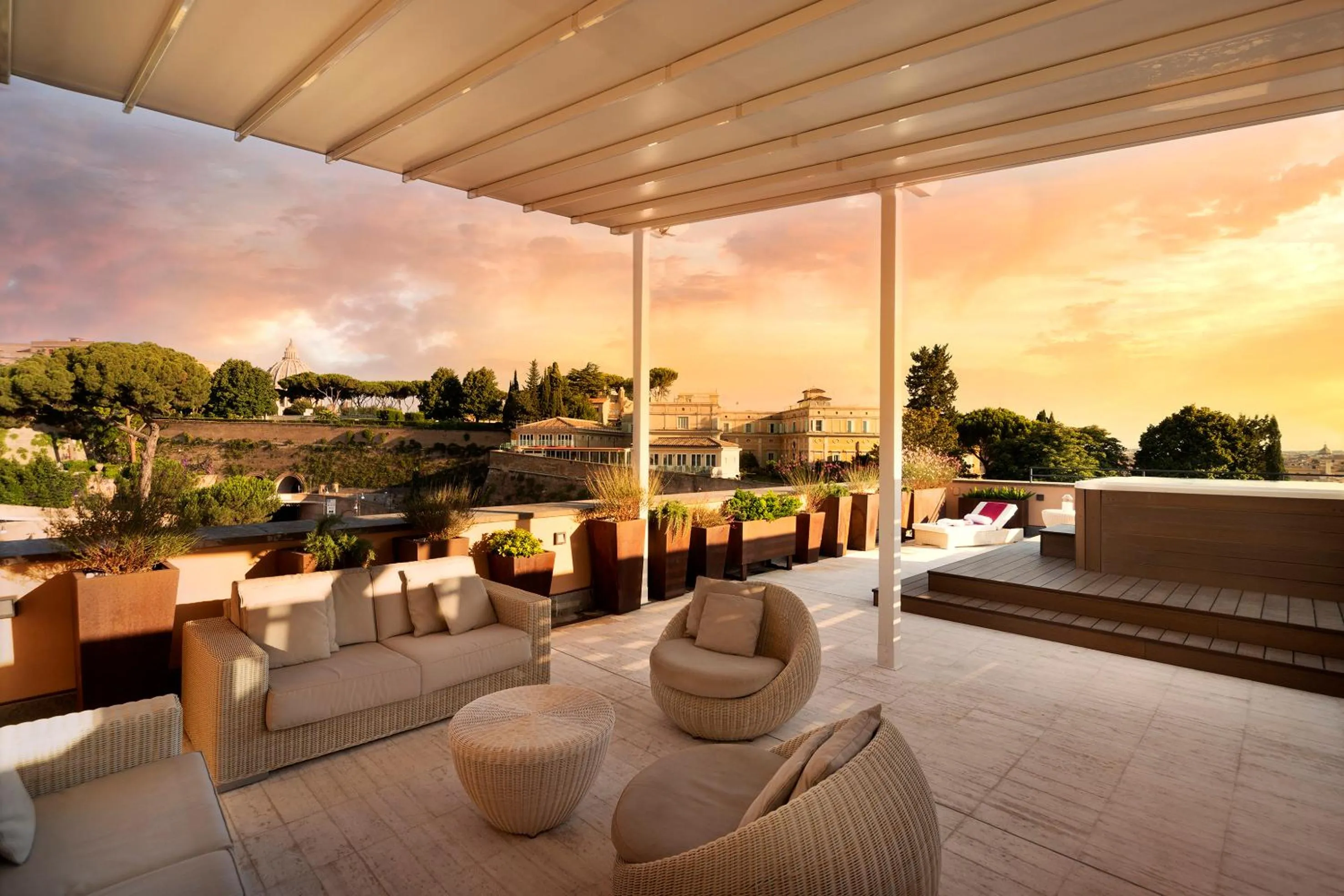 Patio in Villa Agrippina Gran Meliá – The Leading Hotels of the World
