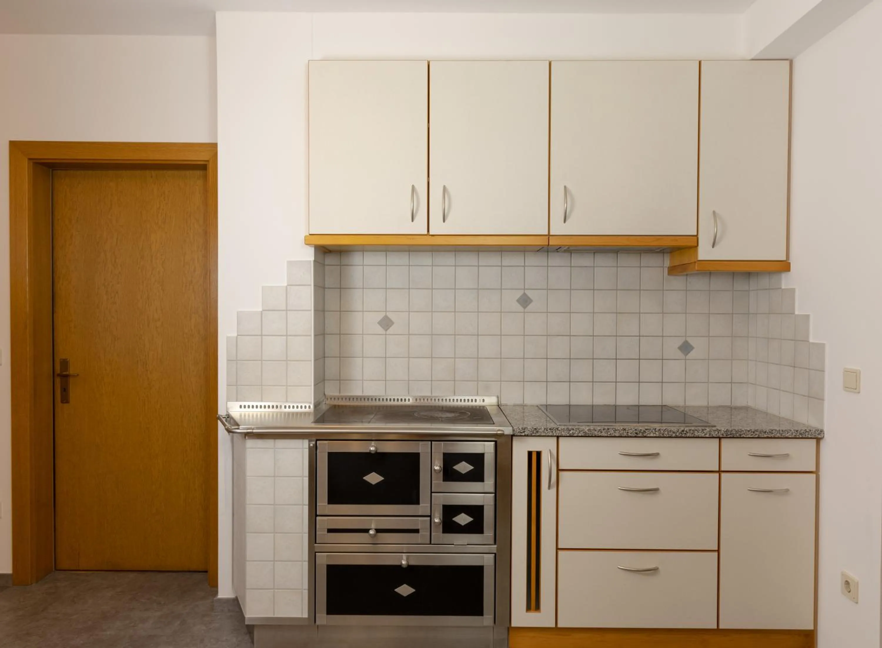 Kitchen or kitchenette in Hotel Goldene Rose