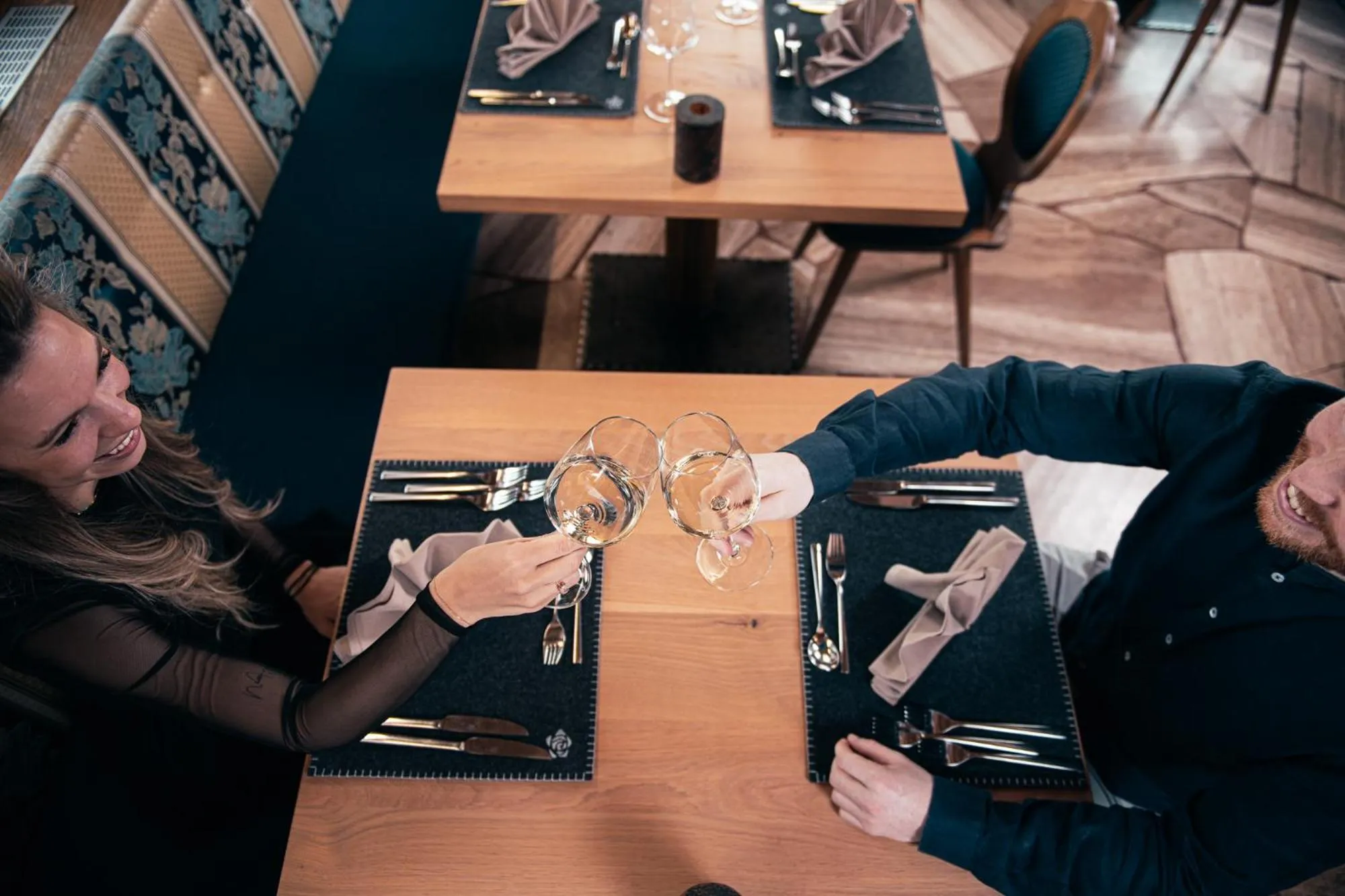 Food and drinks in Hotel Goldene Rose