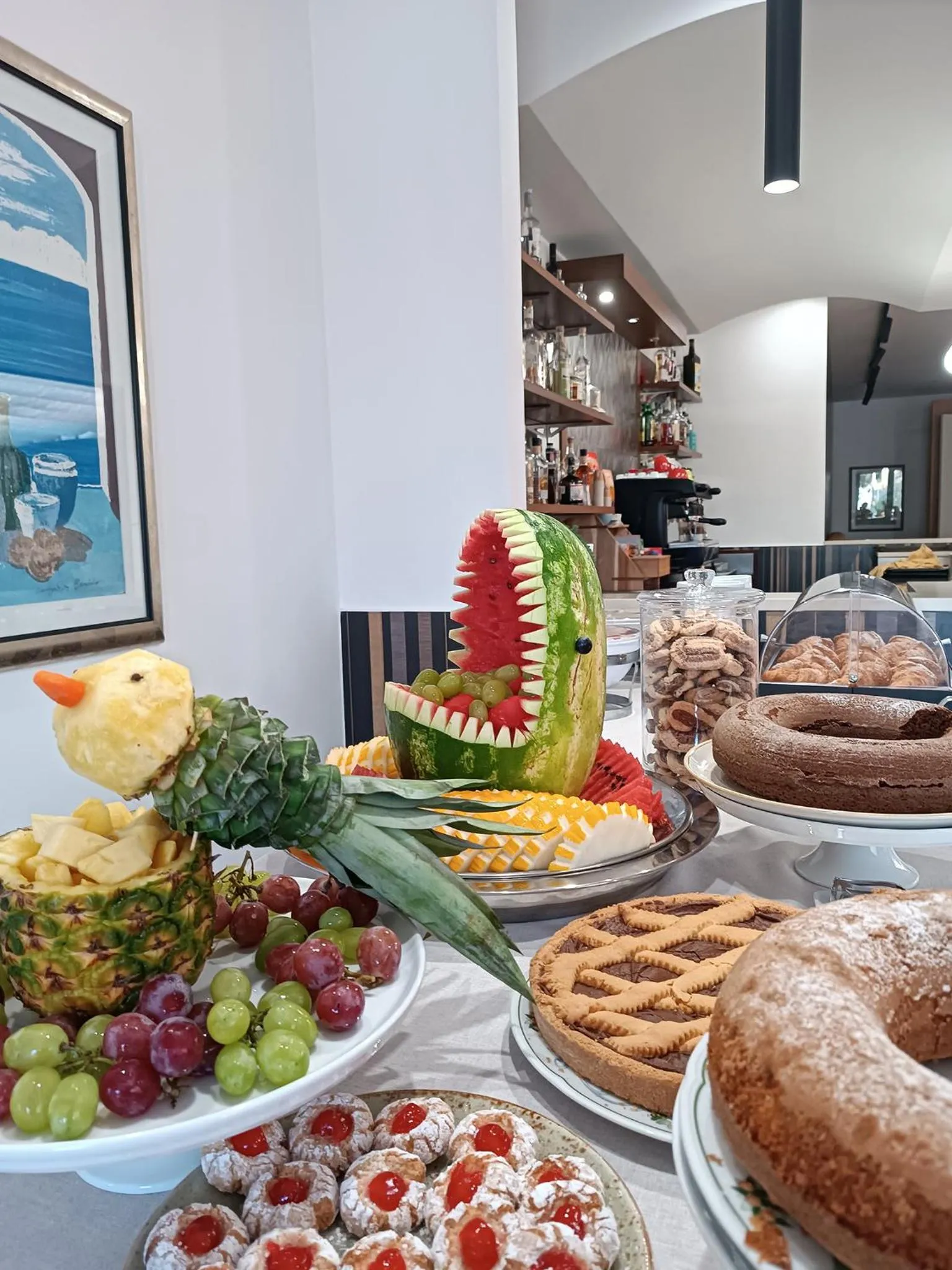 Breakfast in Best Western Hotel Martello