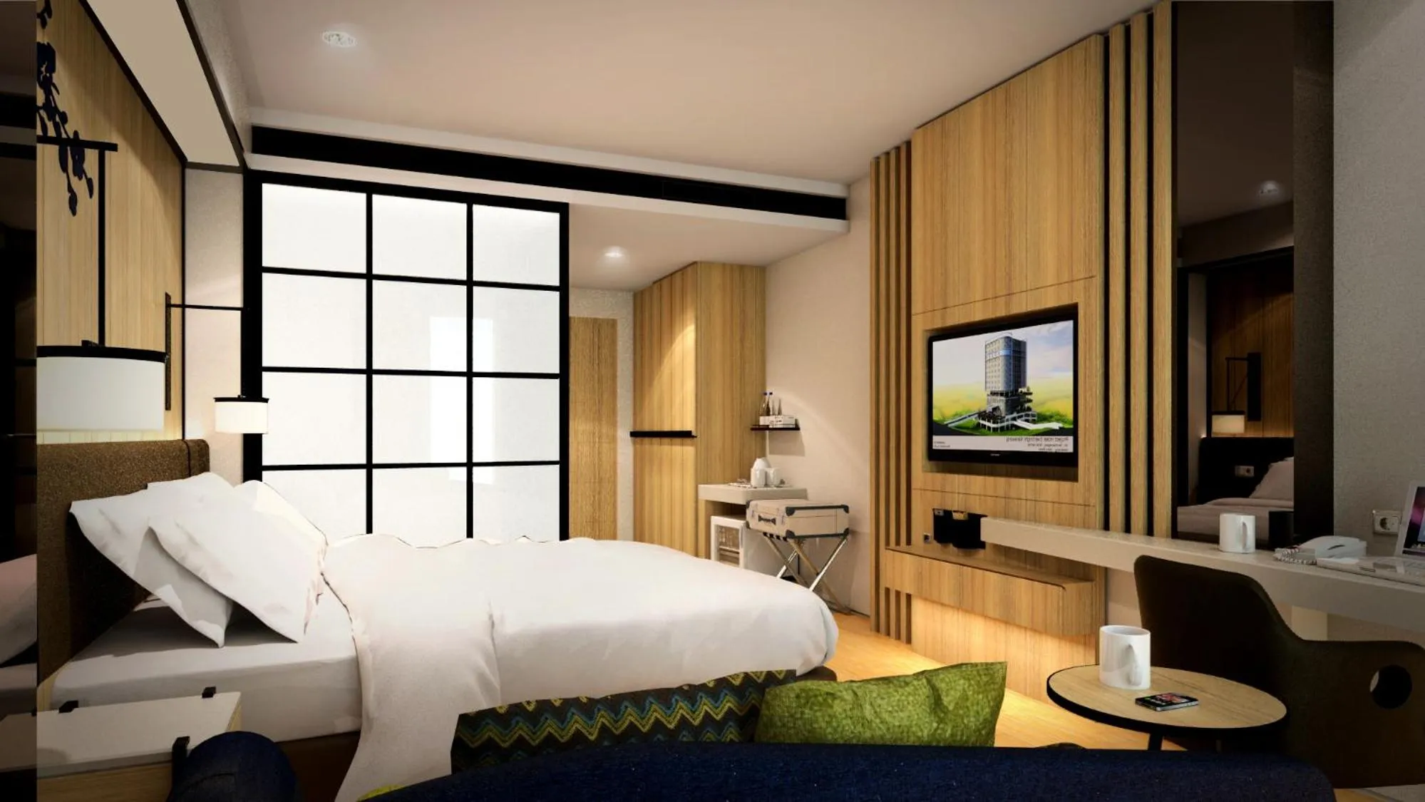 Photo of the whole room, Bed in Novotel Karawang