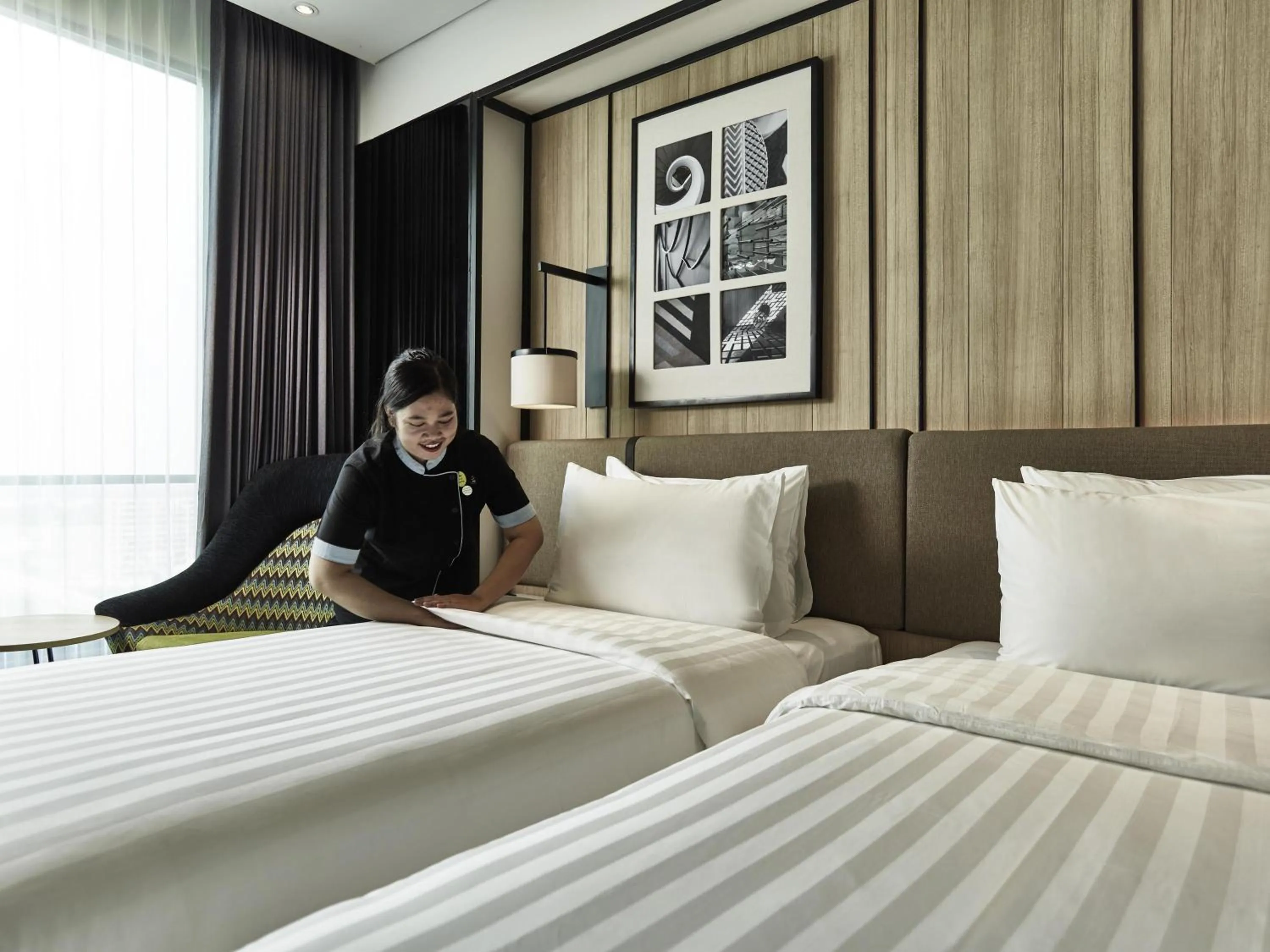 Bedroom, Bed in Novotel Karawang