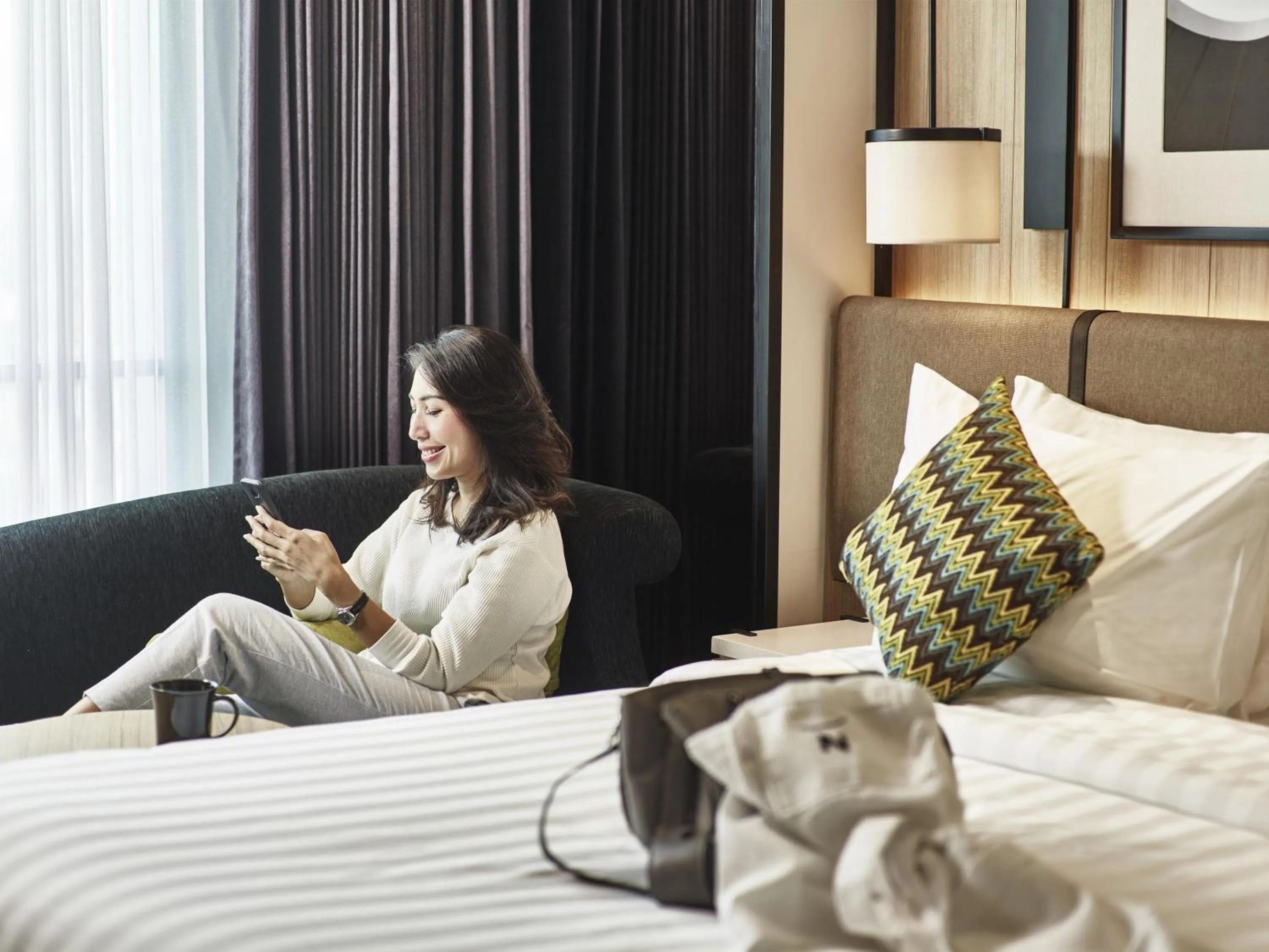 Bedroom, Bed in Novotel Karawang