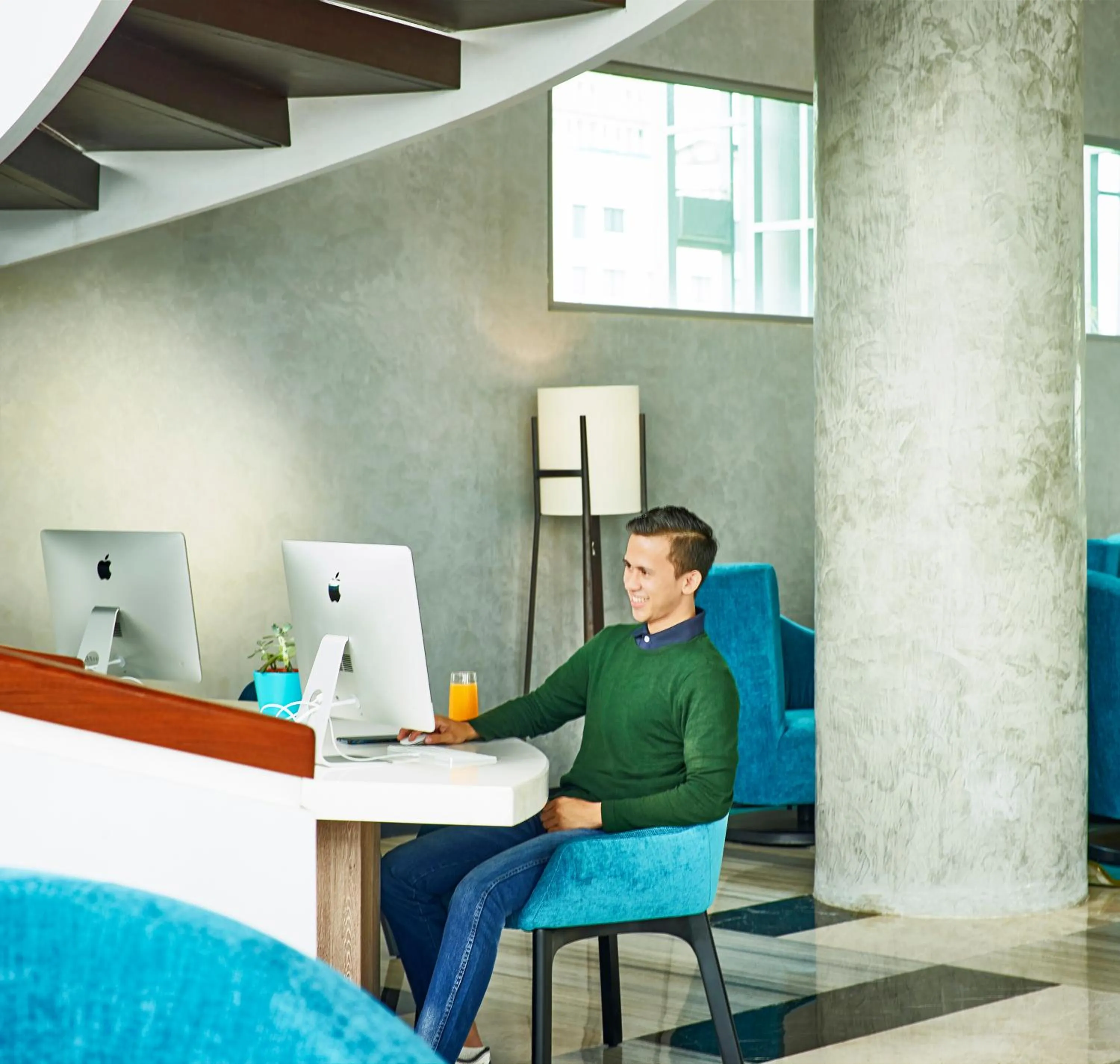 Lobby or reception in Novotel Karawang