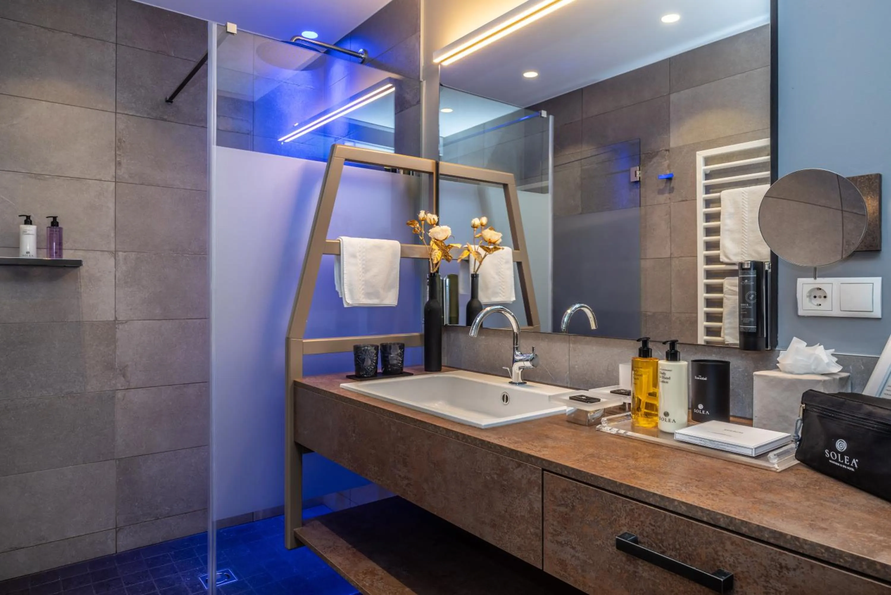 Shower in Hotel Der Weinmesser