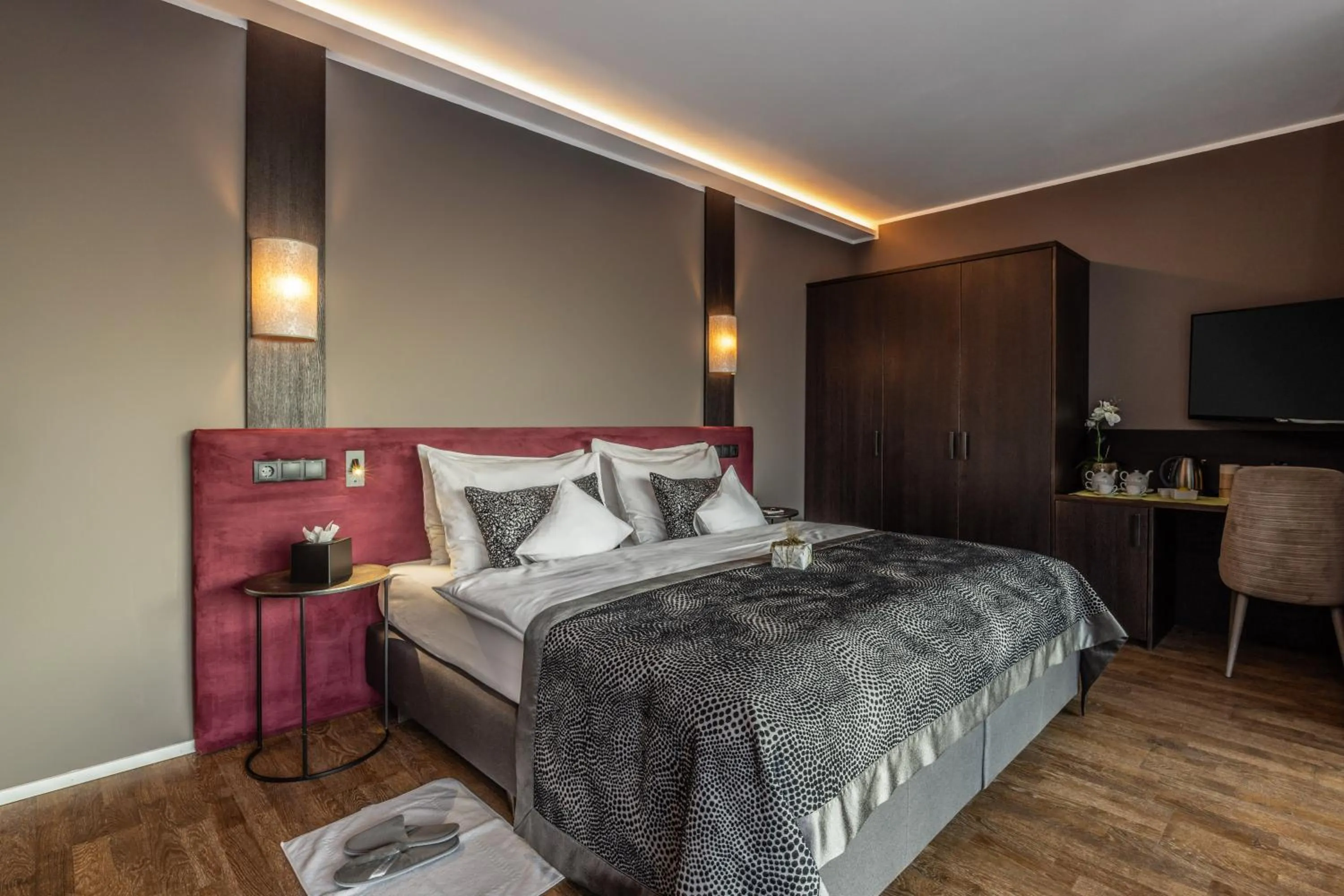 Photo of the whole room, Bed in Hotel Der Weinmesser