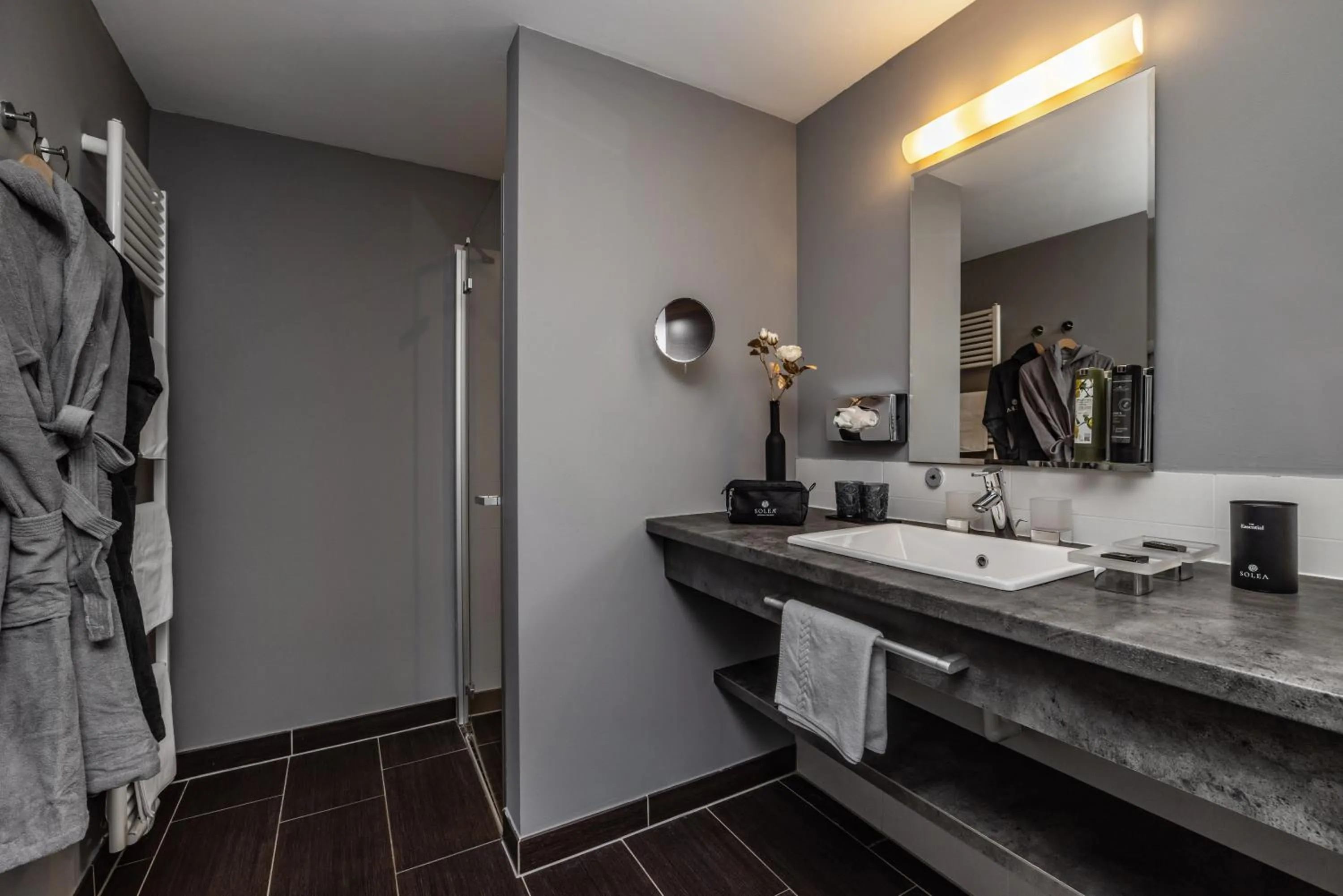 Shower in Hotel Der Weinmesser