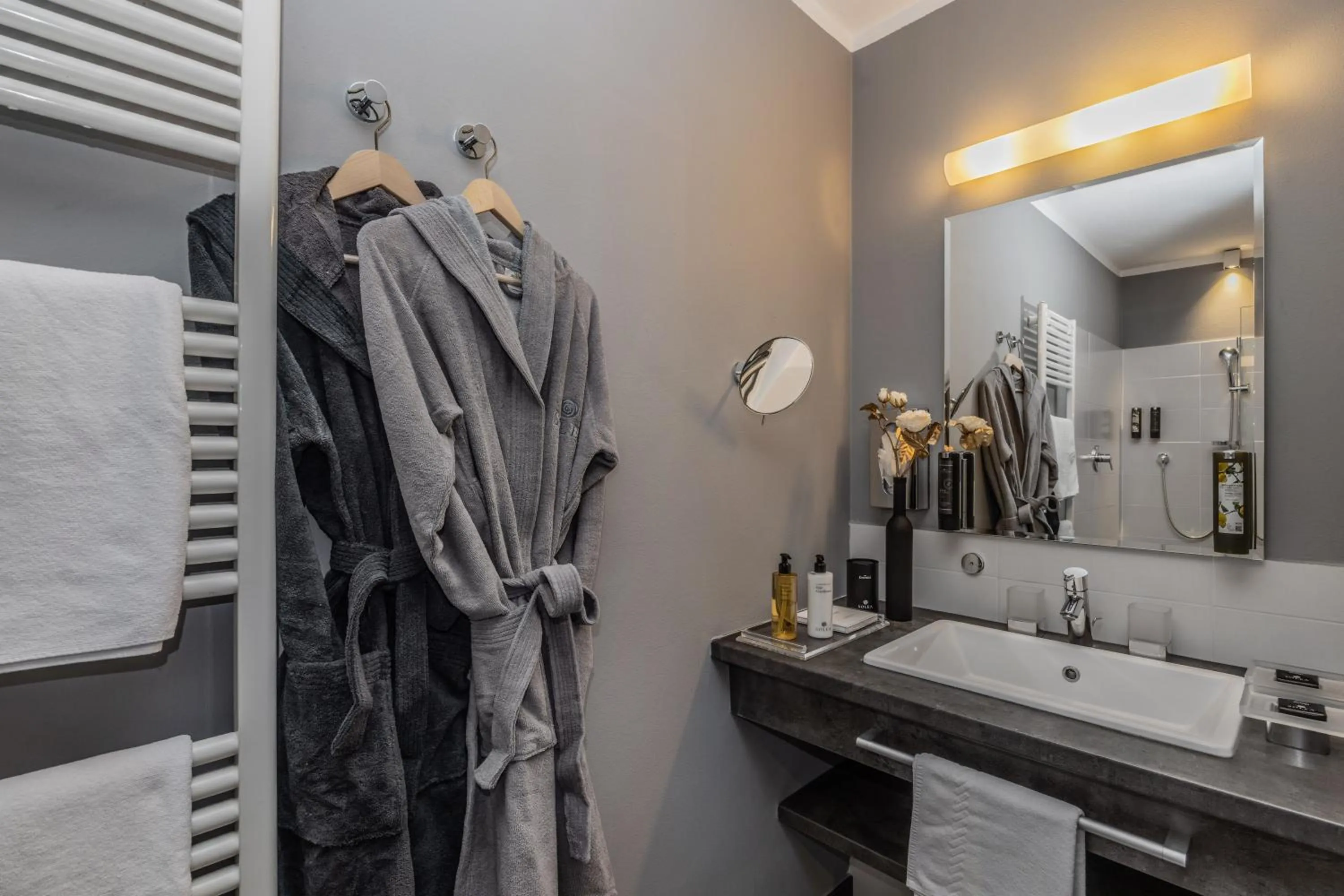 Shower in Hotel Der Weinmesser