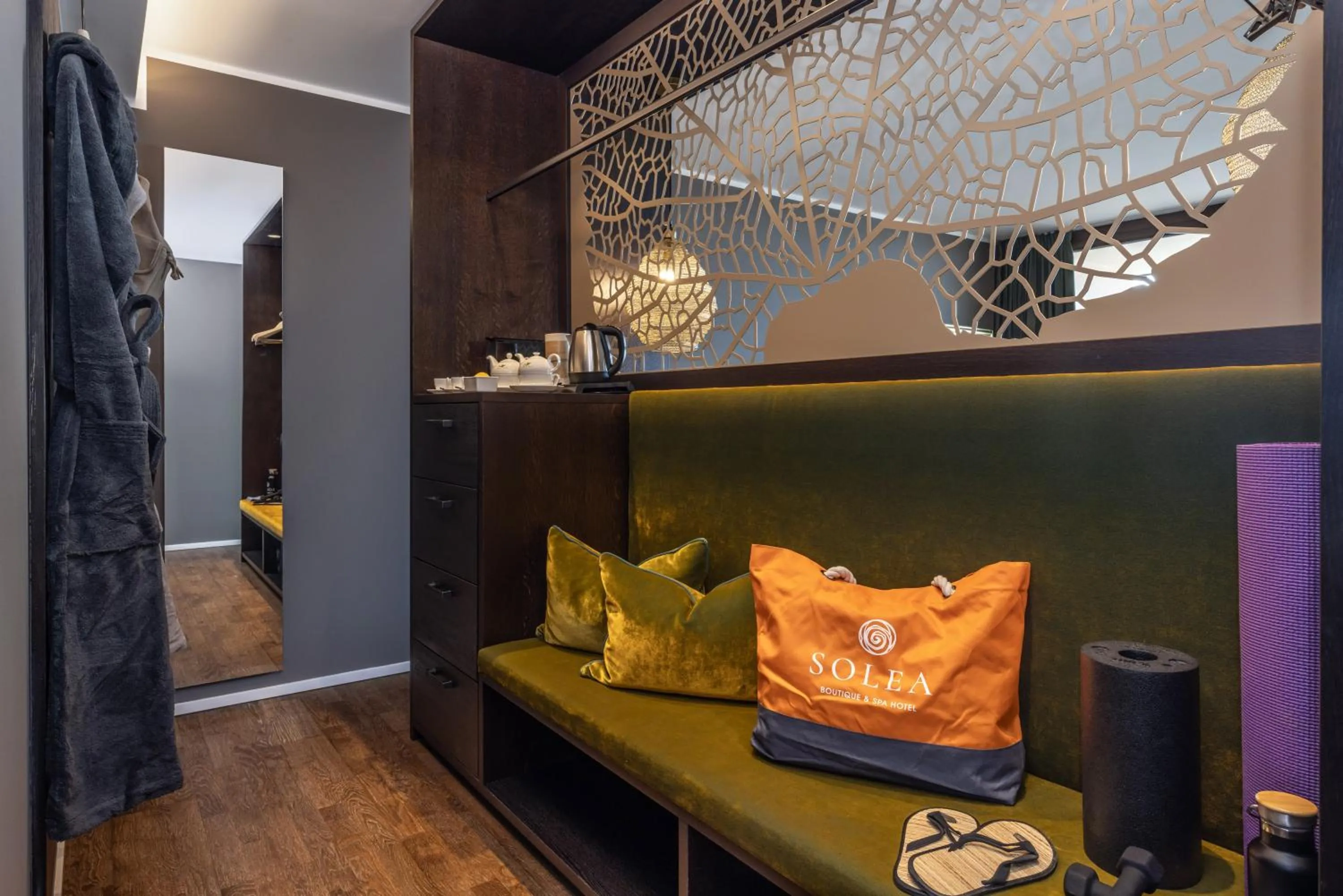 Seating area in Hotel Der Weinmesser