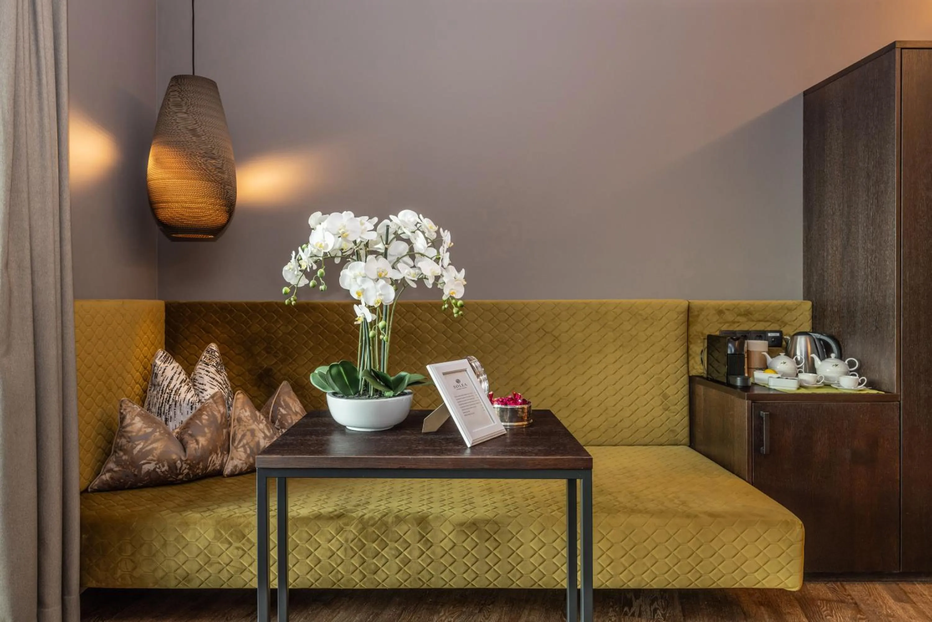 Seating area in Hotel Der Weinmesser