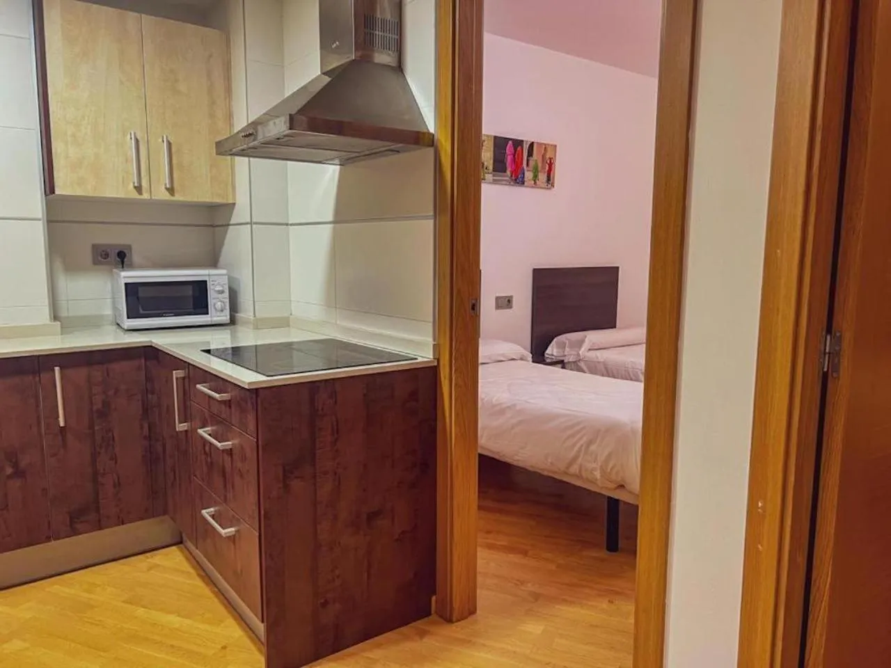 Bed in Wave Apartments