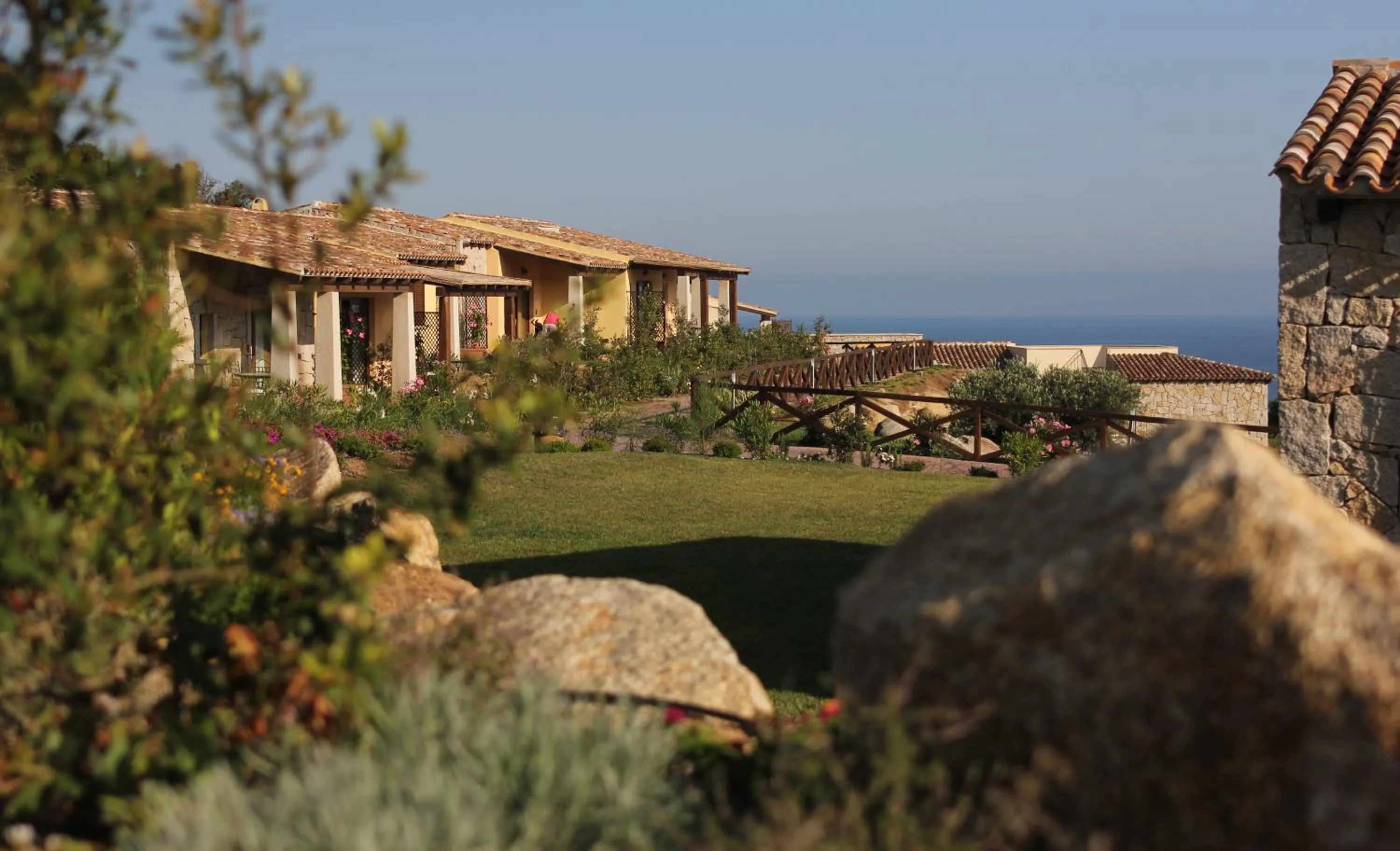 Garden in Punta Falcone Resort