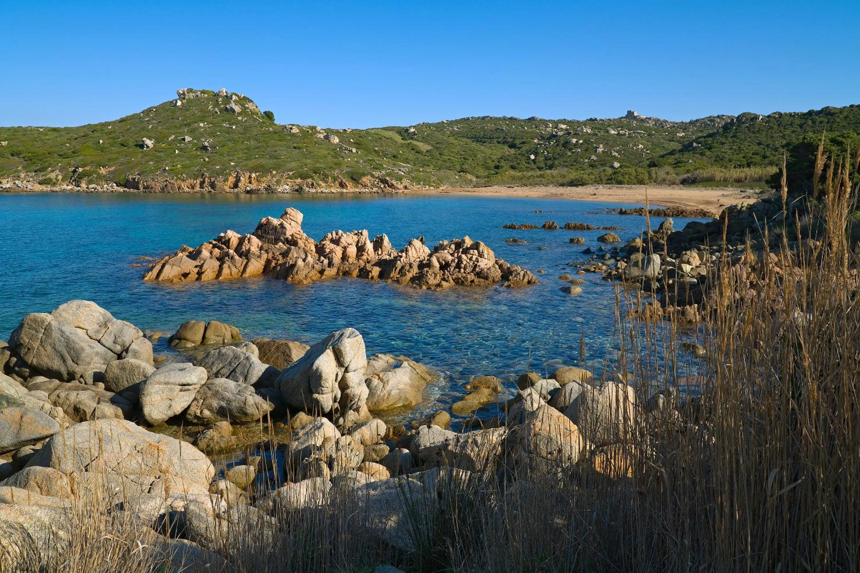Beach in Punta Falcone Resort