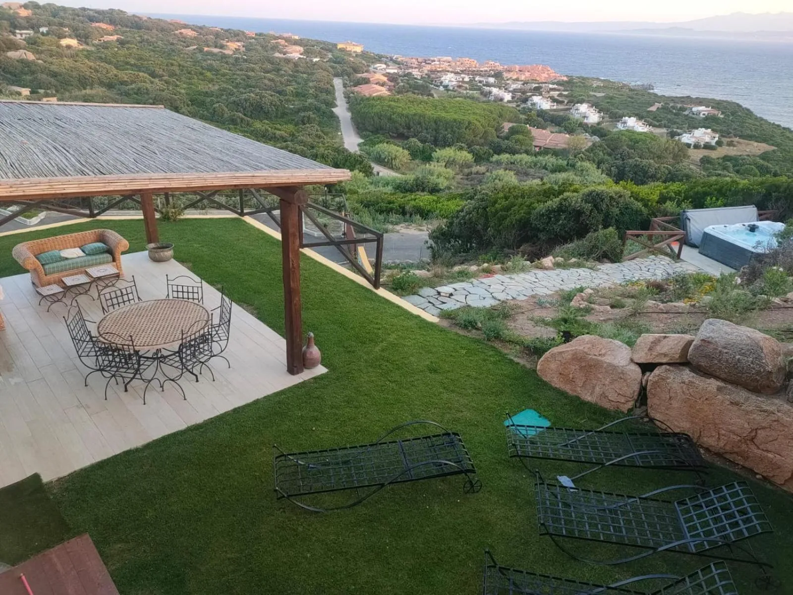 Garden in Punta Falcone Resort