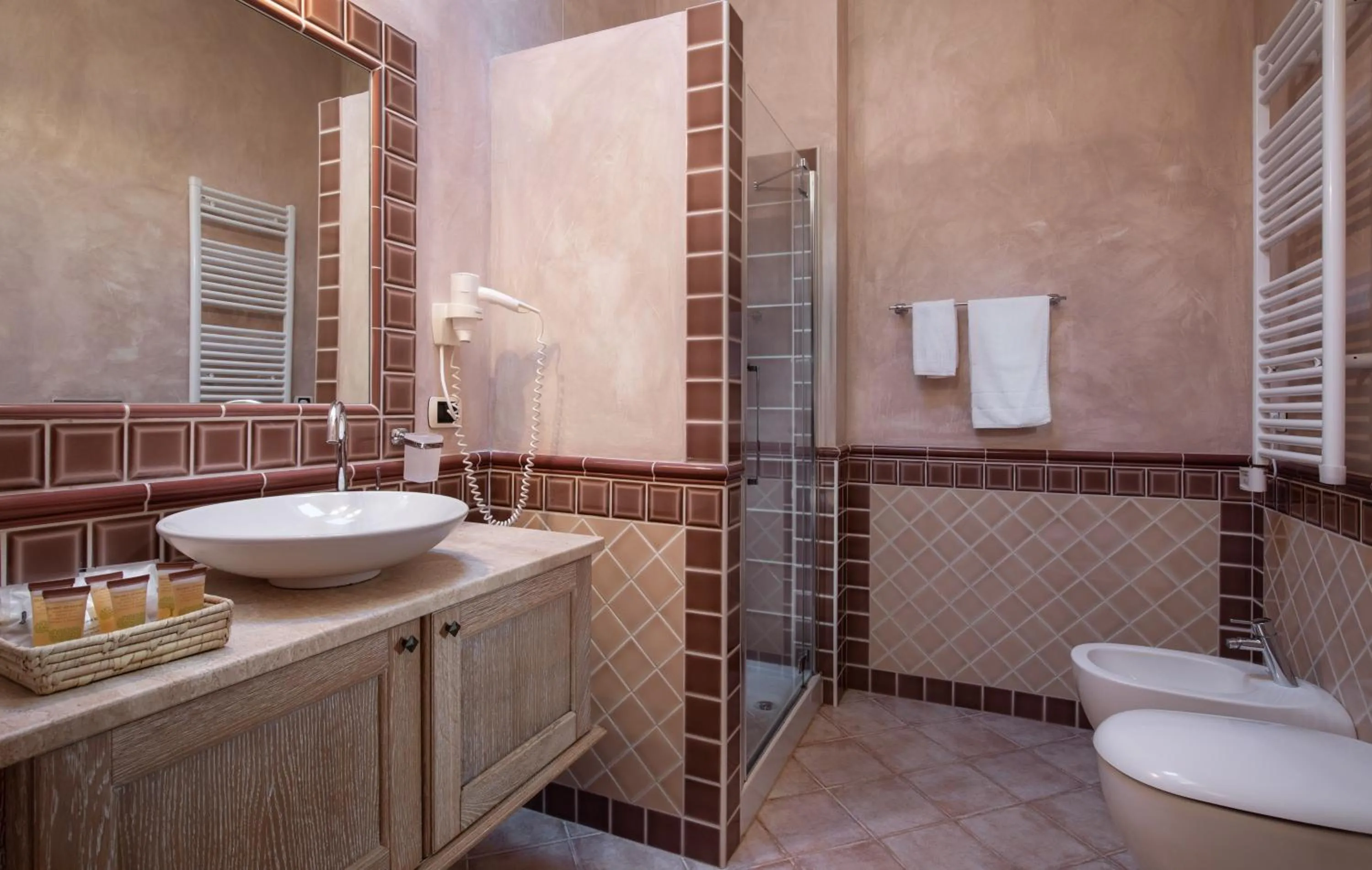 Bathroom in Punta Falcone Resort