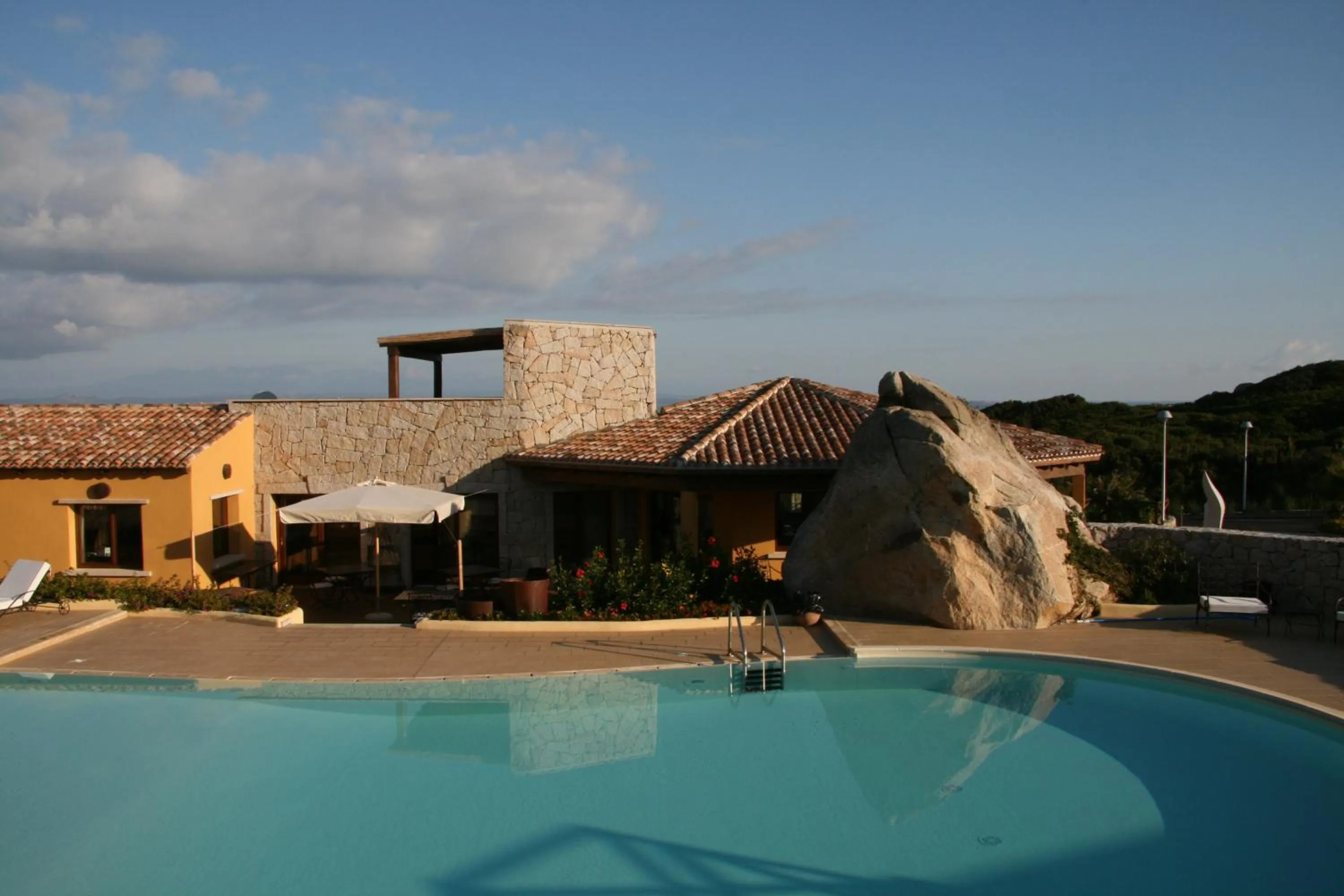 Swimming pool in Punta Falcone Resort