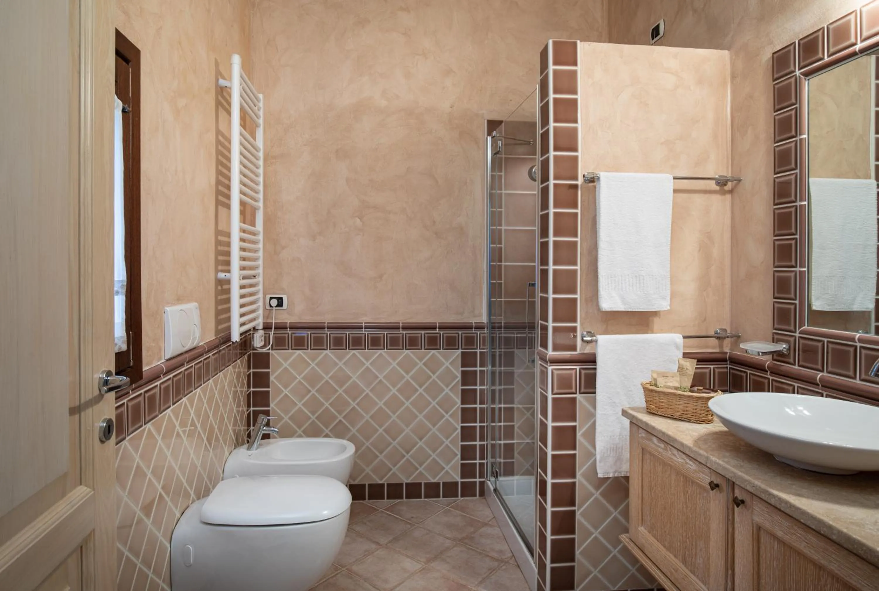 Bathroom in Punta Falcone Resort