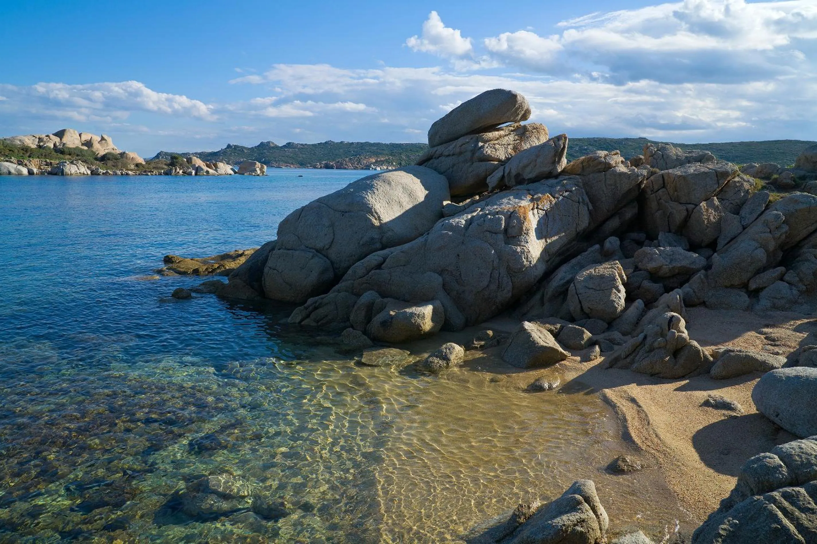 Beach in Punta Falcone Resort