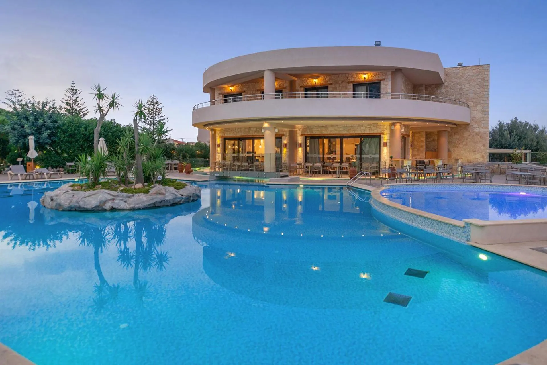 Swimming pool in Cactus Royal Spa & Resort Adults Only