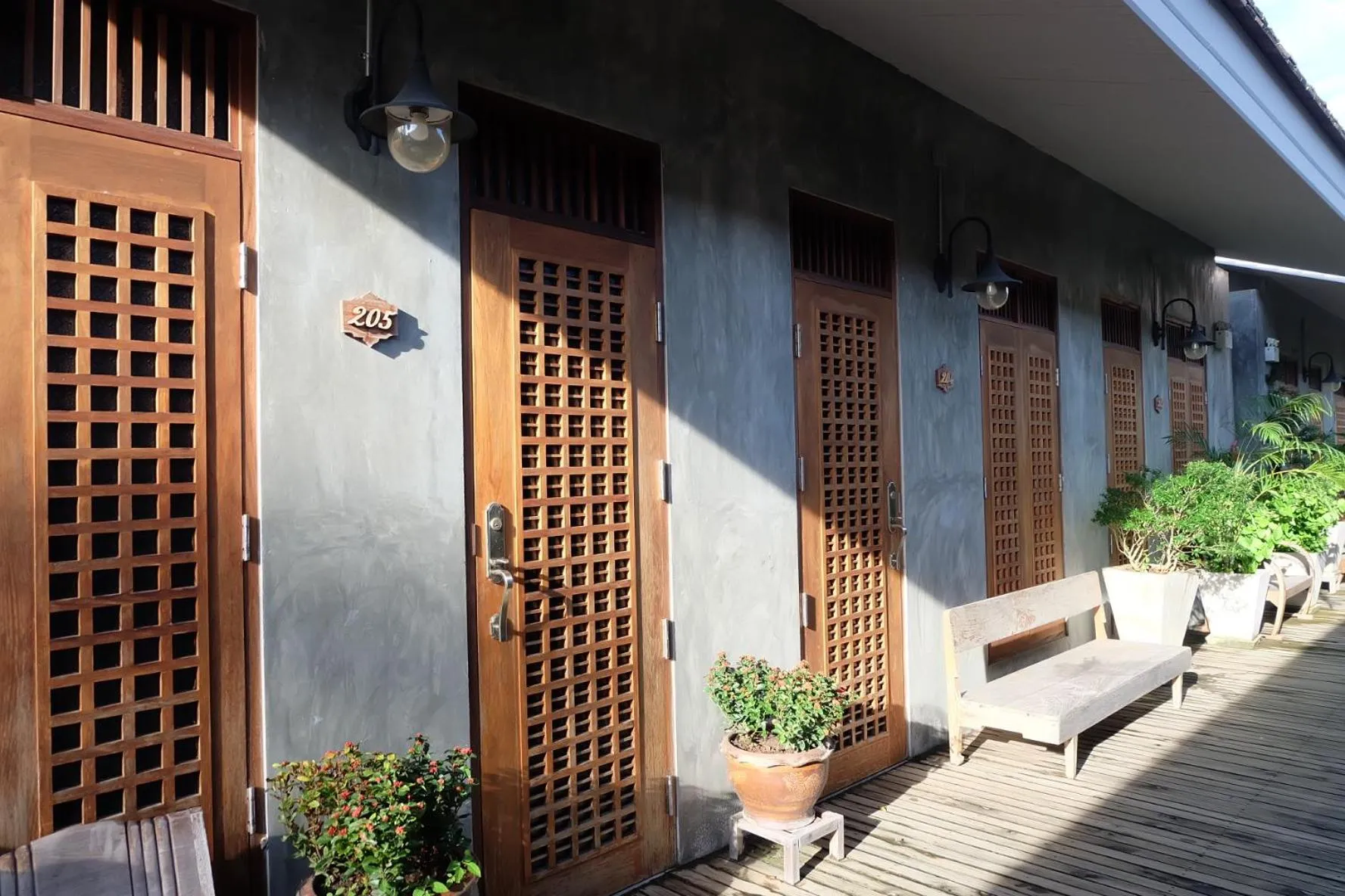 Patio in House Of Passion Amphawa