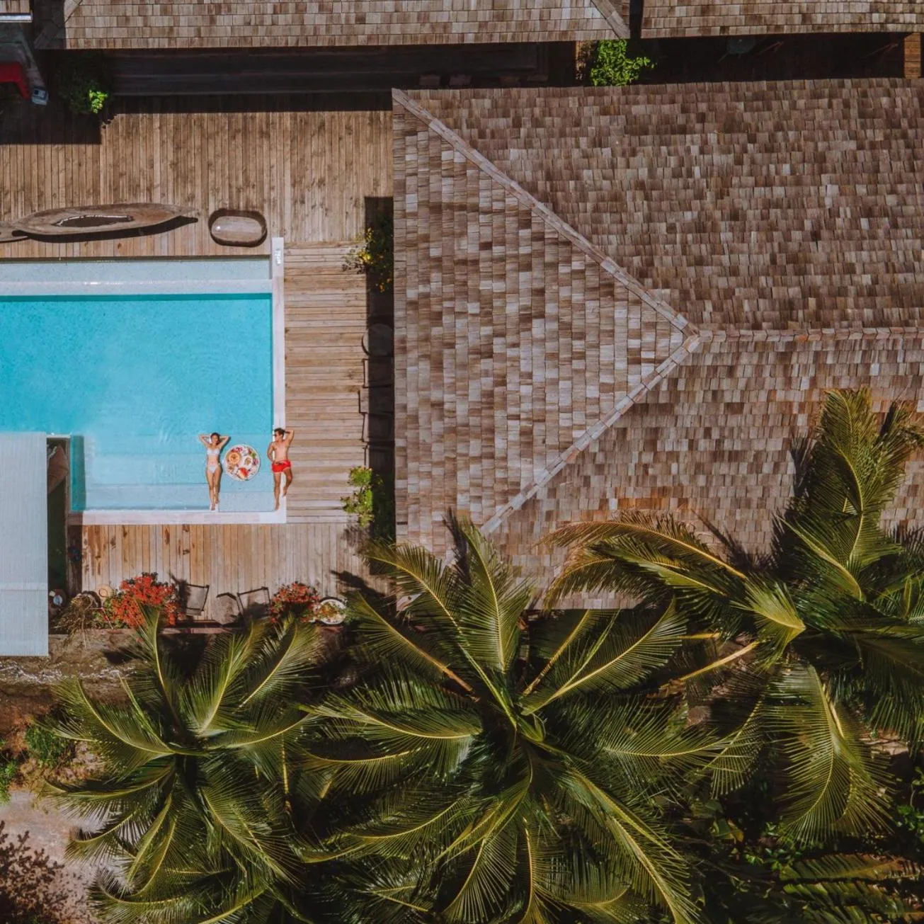 Swimming pool in House Of Passion Amphawa