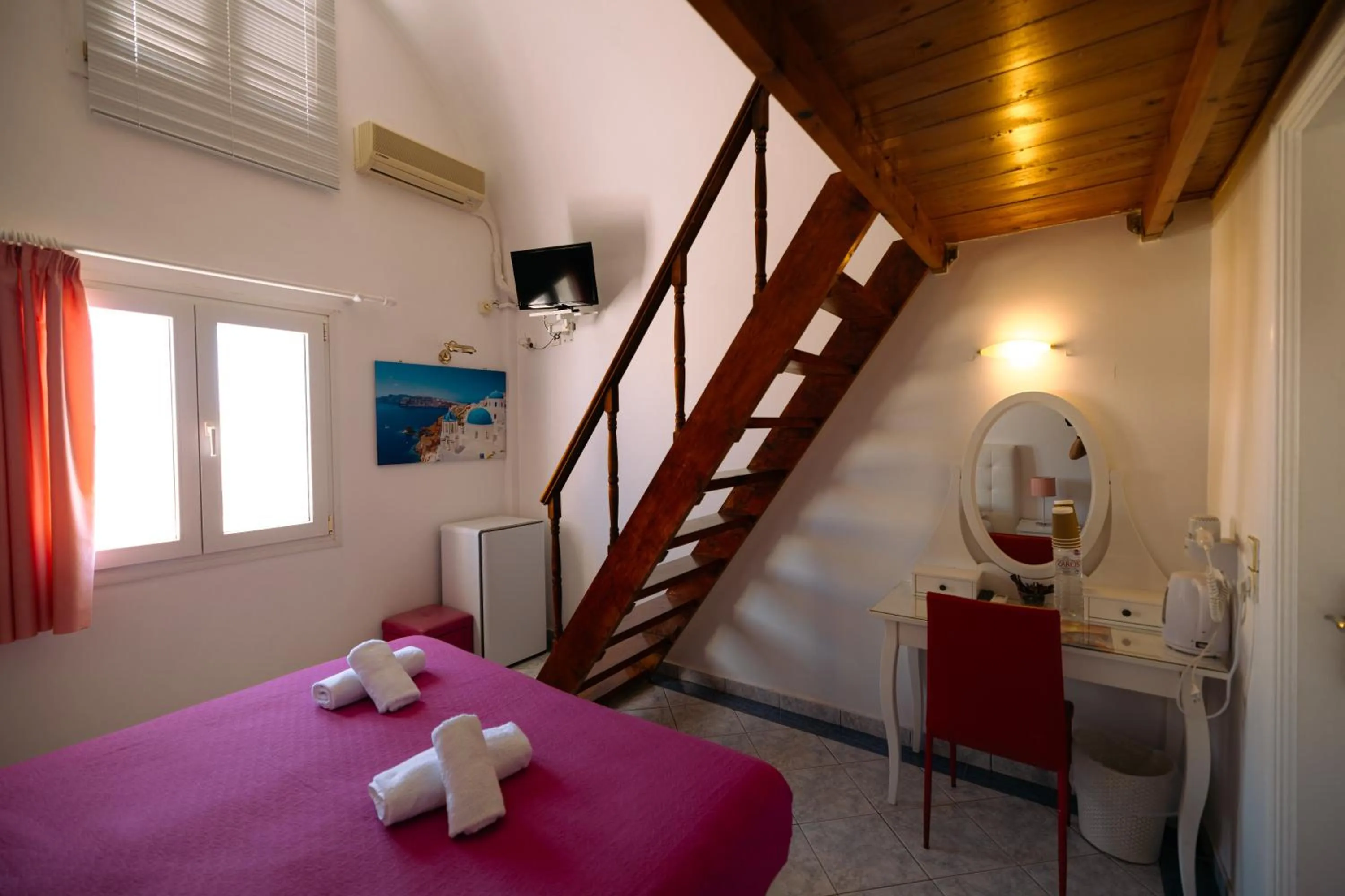 Bed in Pension Ptolemeos