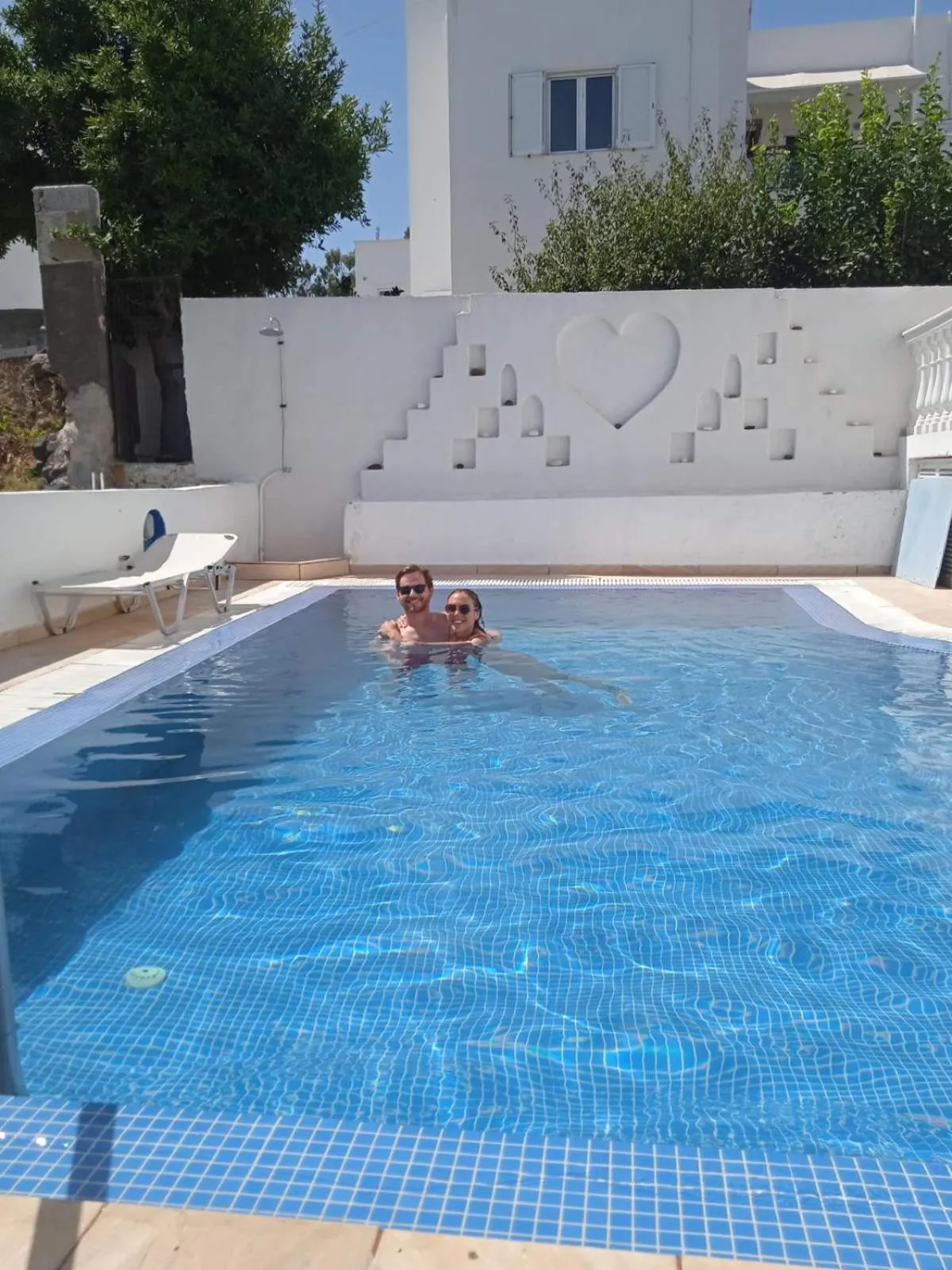 Swimming pool in Pension Ptolemeos