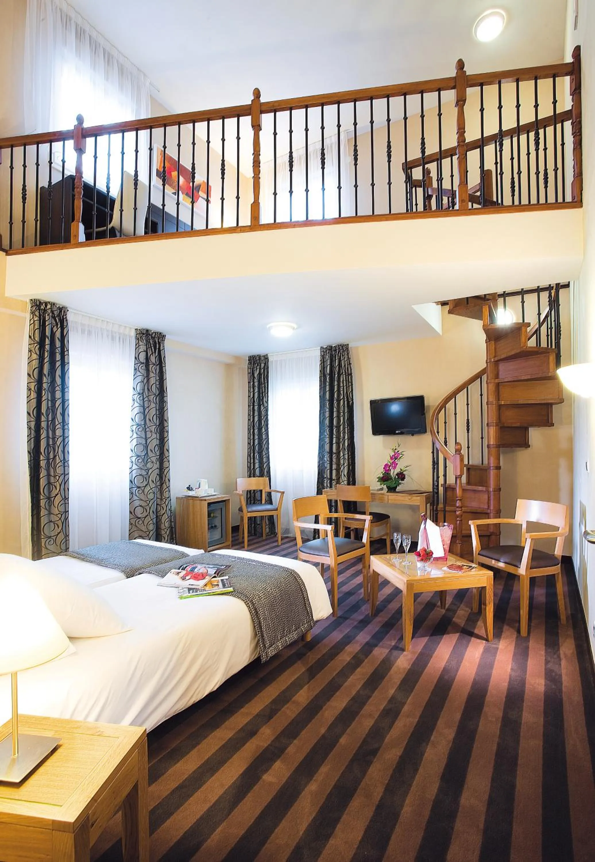 Photo of the whole room, Bed in Auberge Du Moulin Marin