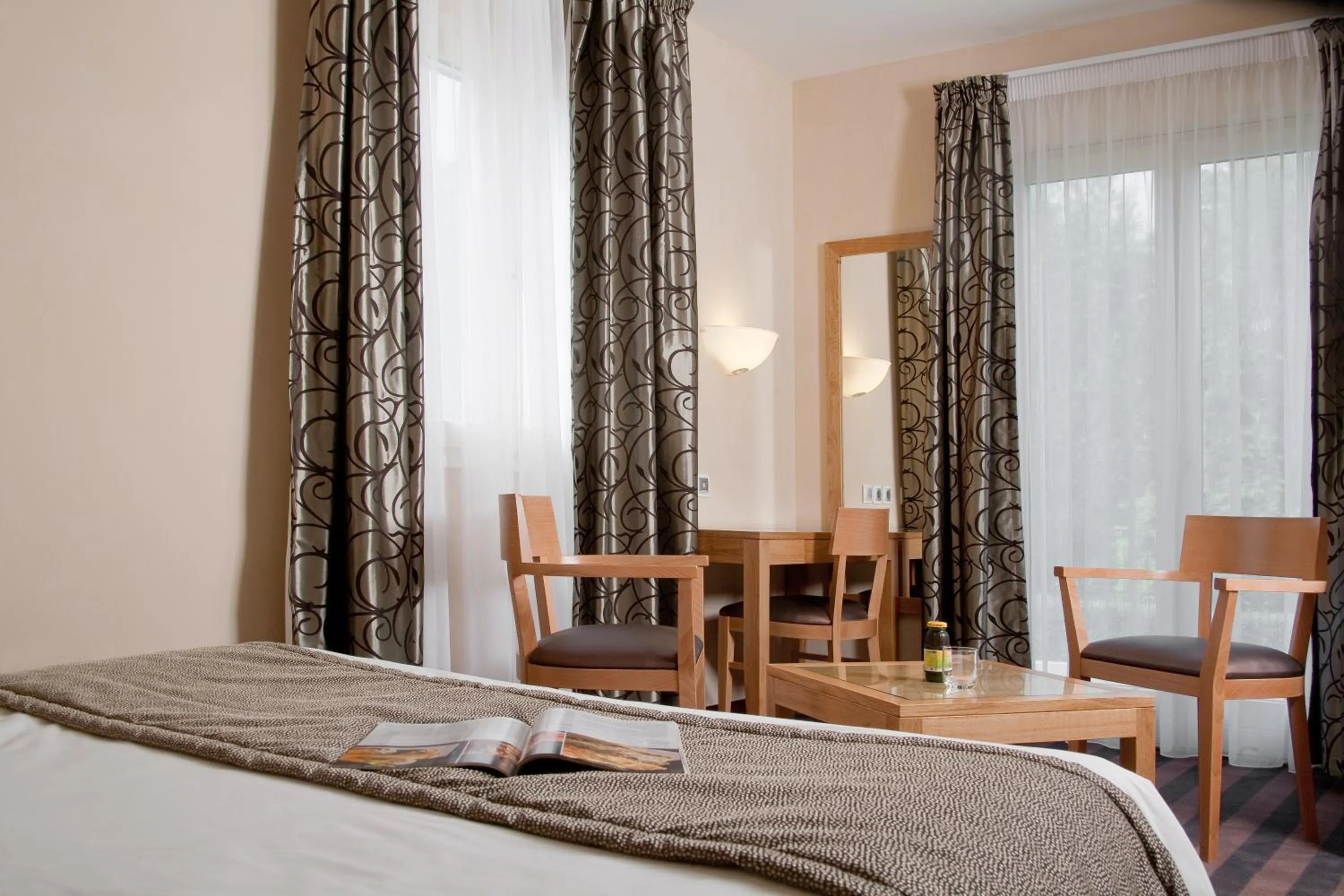 Photo of the whole room, Bed in Auberge Du Moulin Marin