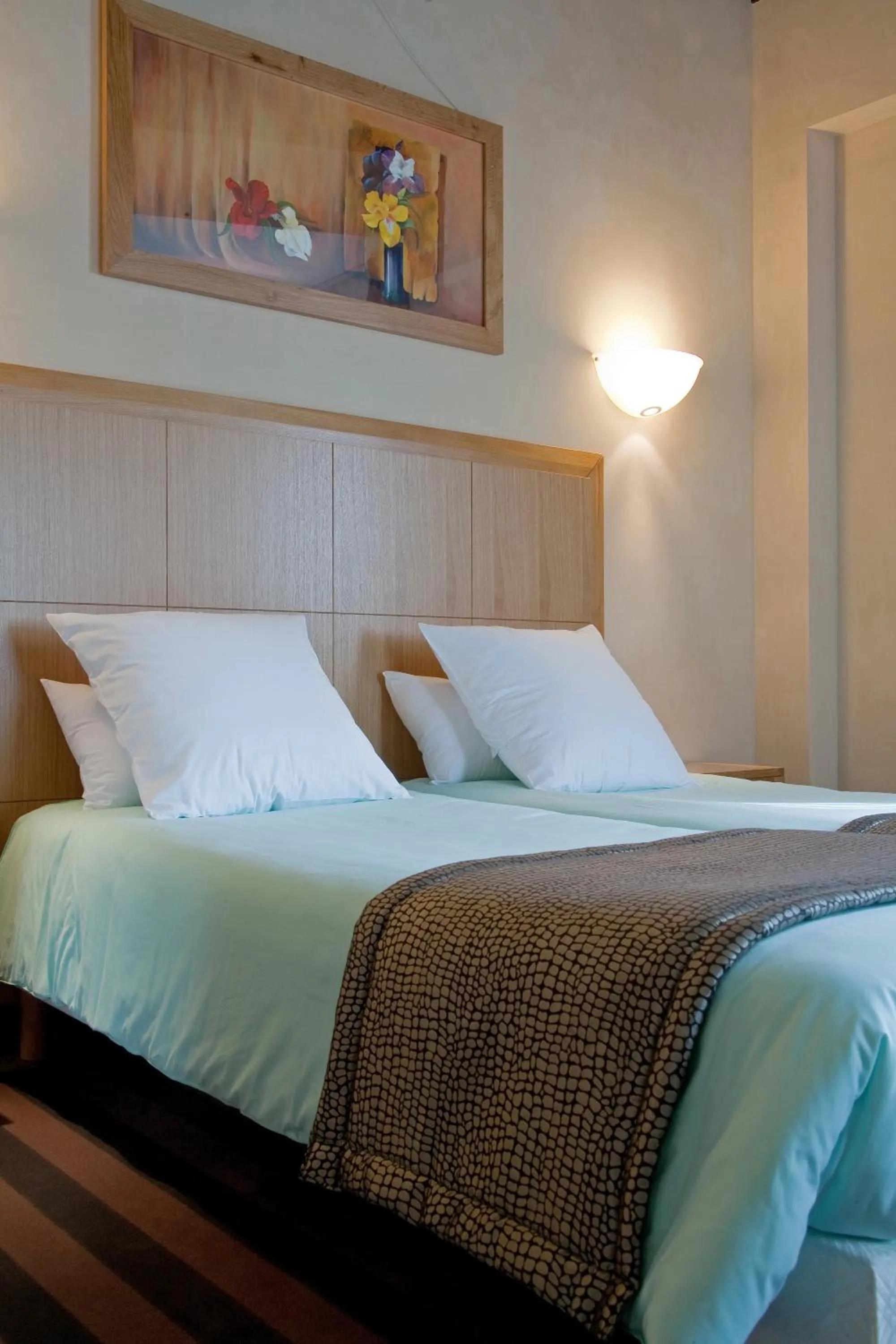 Photo of the whole room, Bed in Auberge Du Moulin Marin