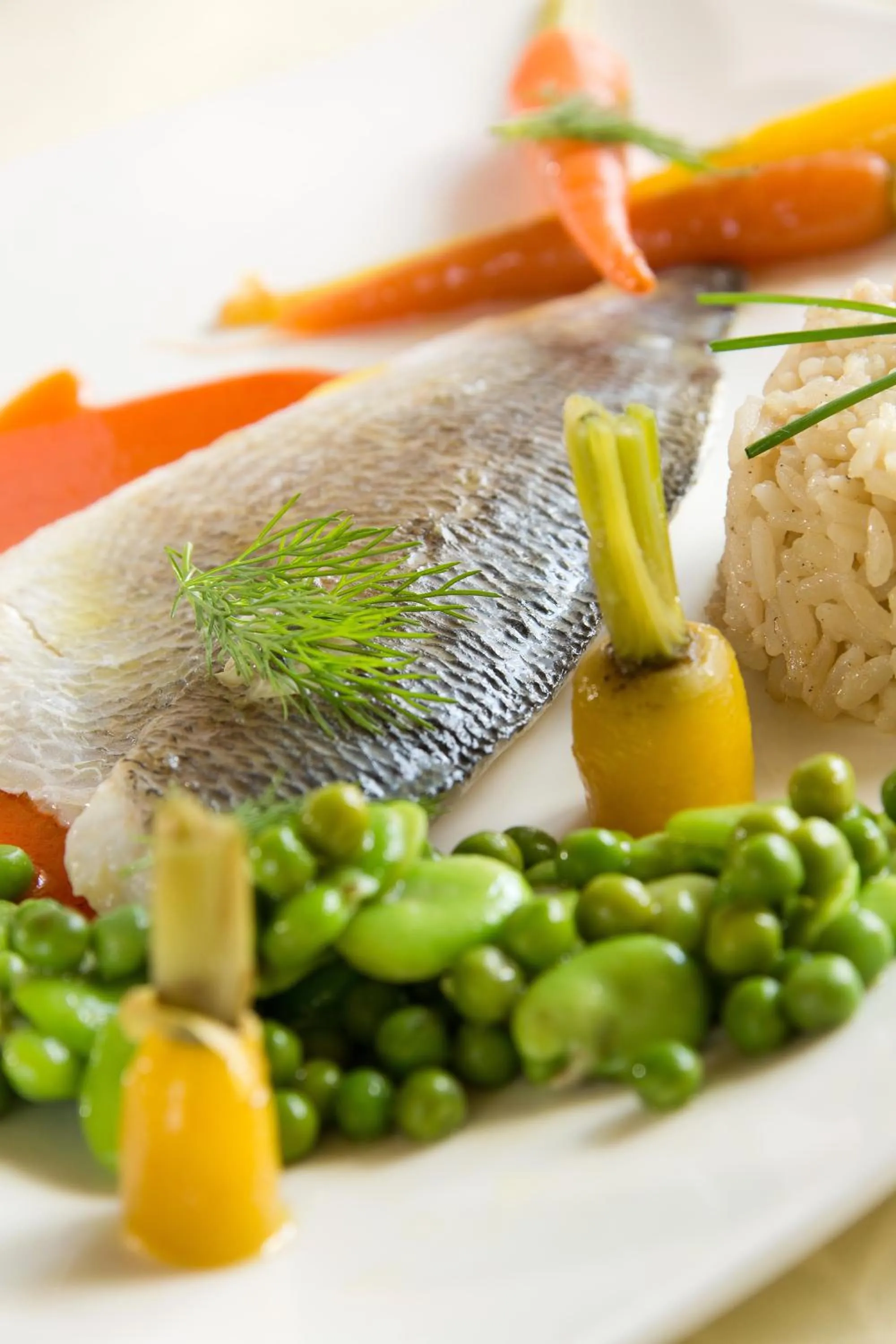 Food close-up in Auberge Du Moulin Marin