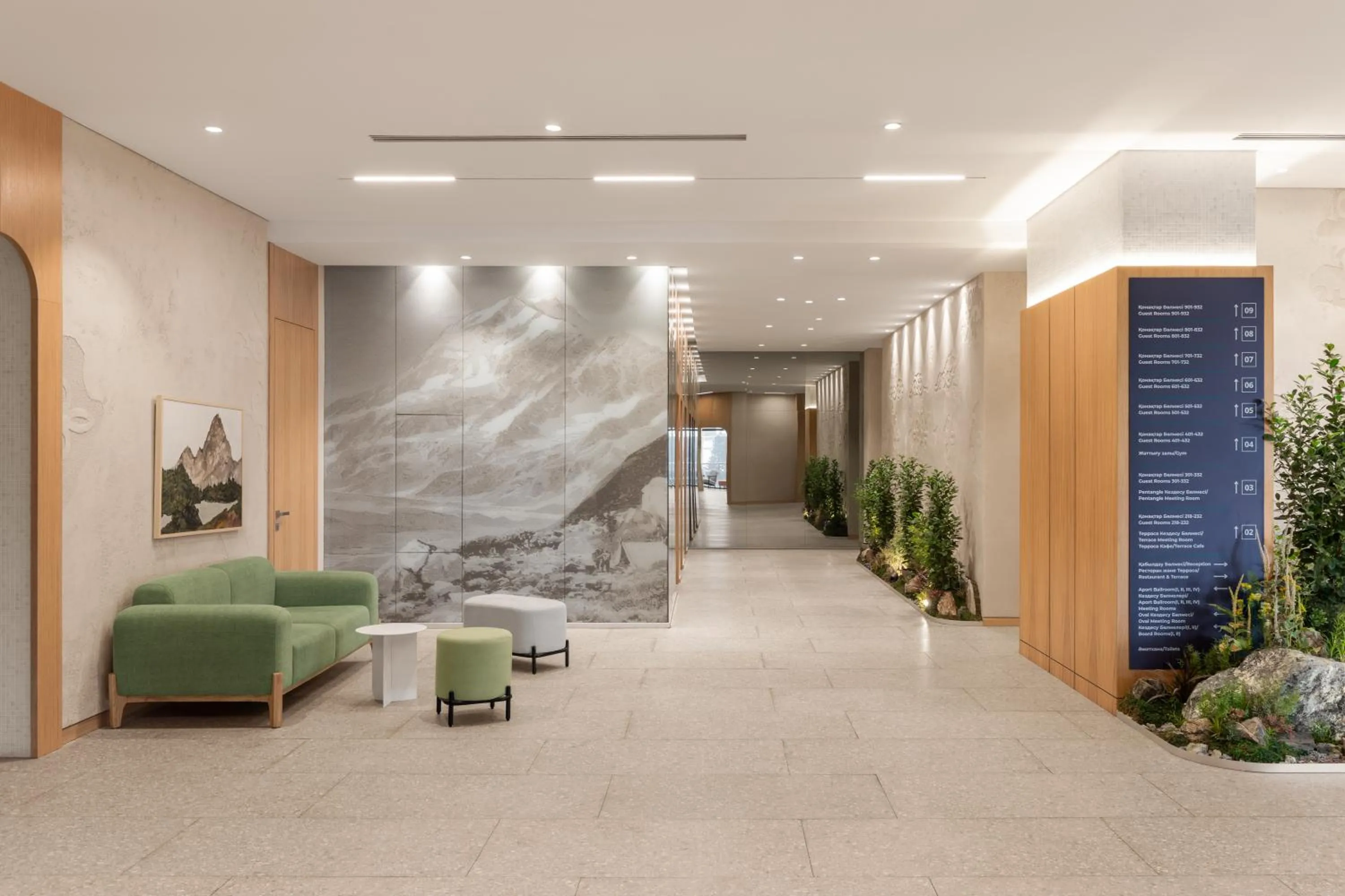 Lobby or reception in Holiday Inn Almaty by IHG