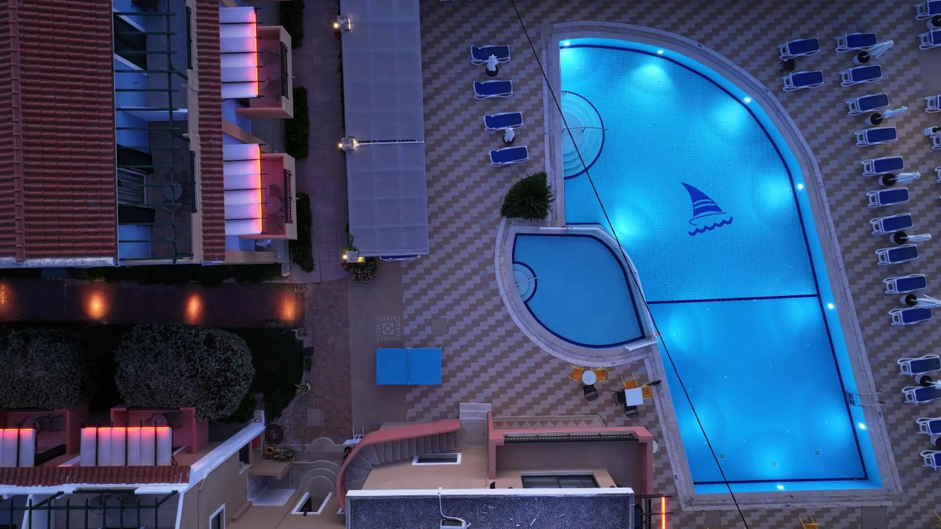 Swimming pool in Mediterranean Beach Resort