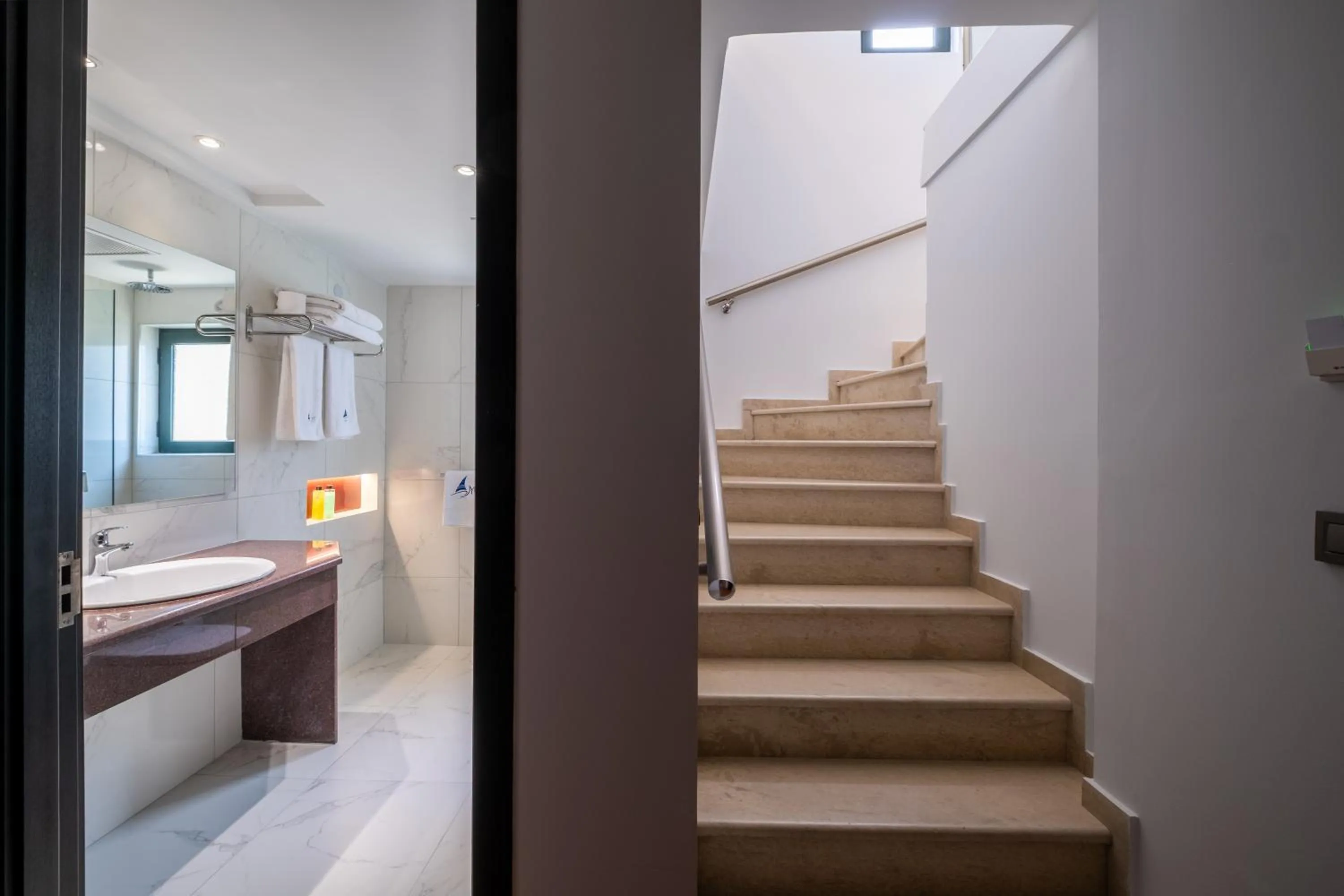 Bathroom in Mediterranean Beach Resort