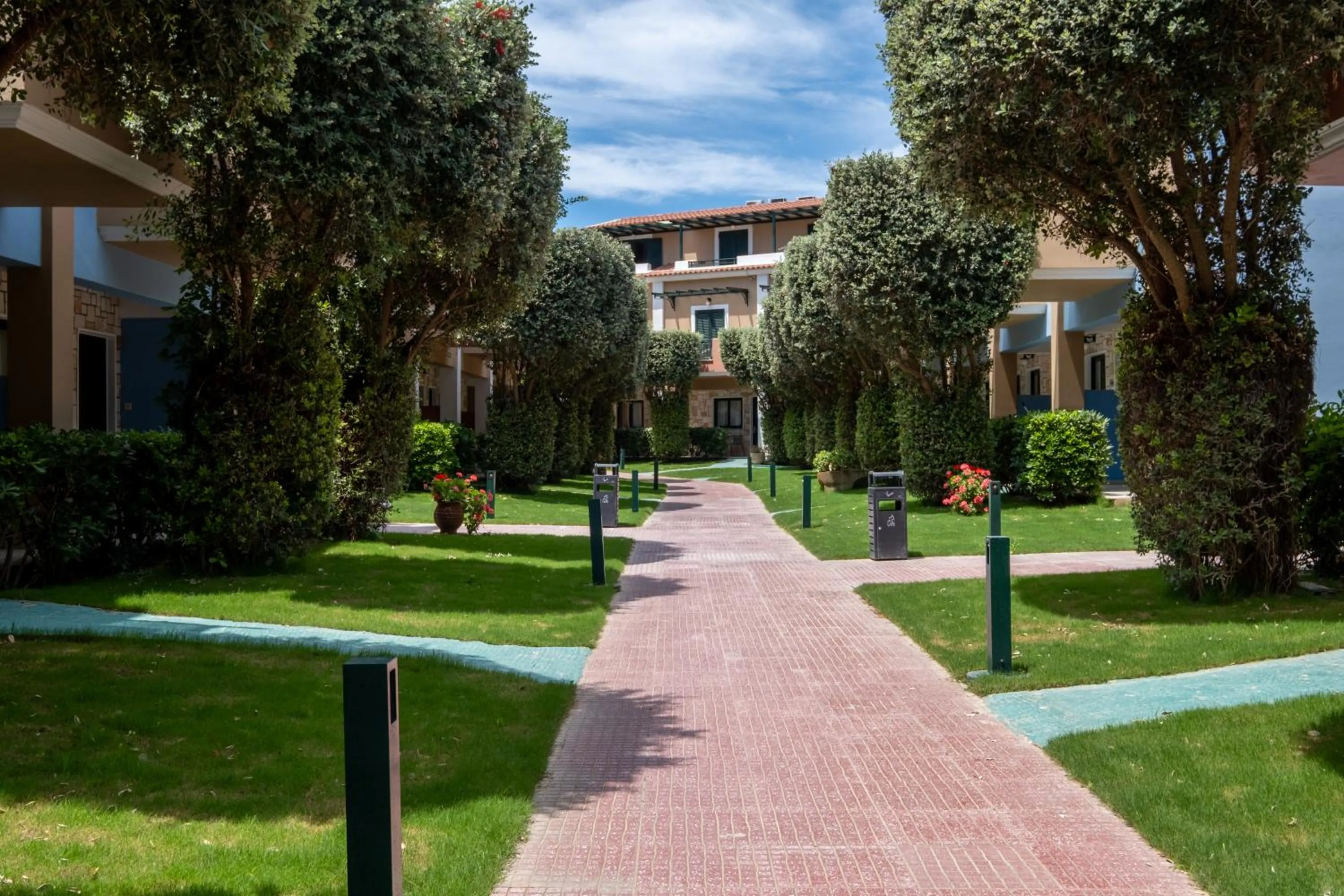 Property building in Mediterranean Beach Resort