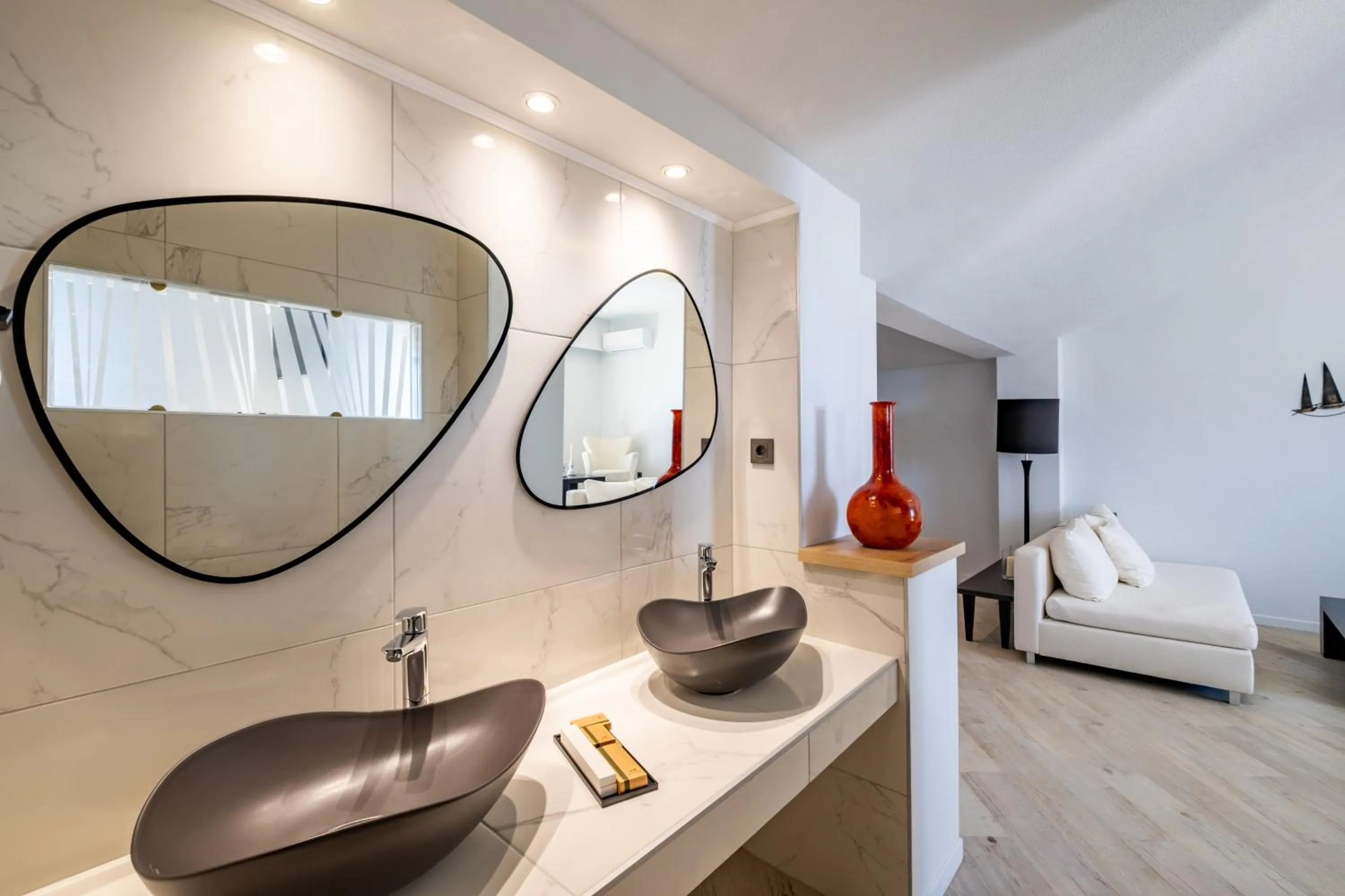 Bathroom in Mediterranean Beach Resort