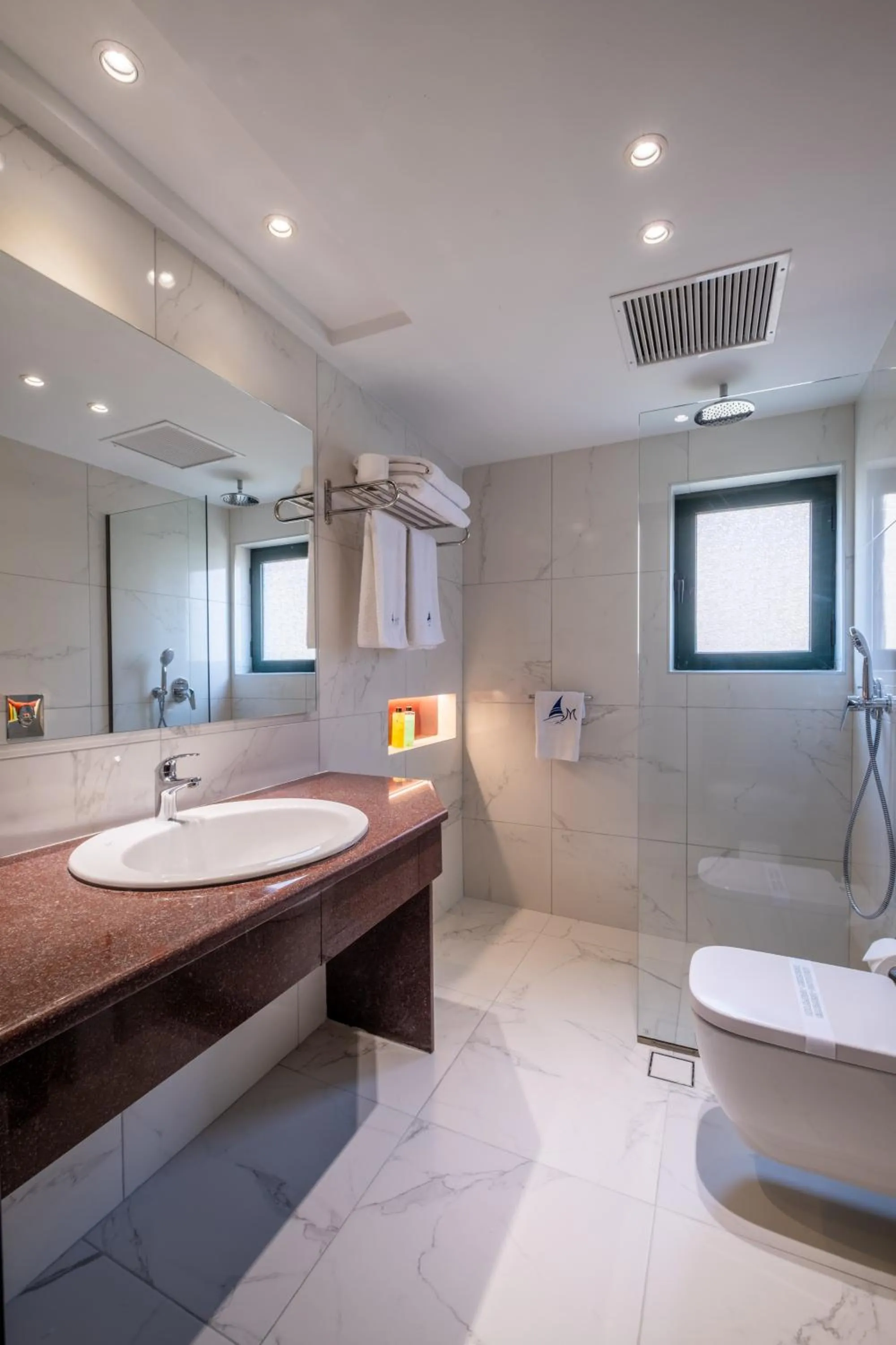 Shower in Mediterranean Beach Resort