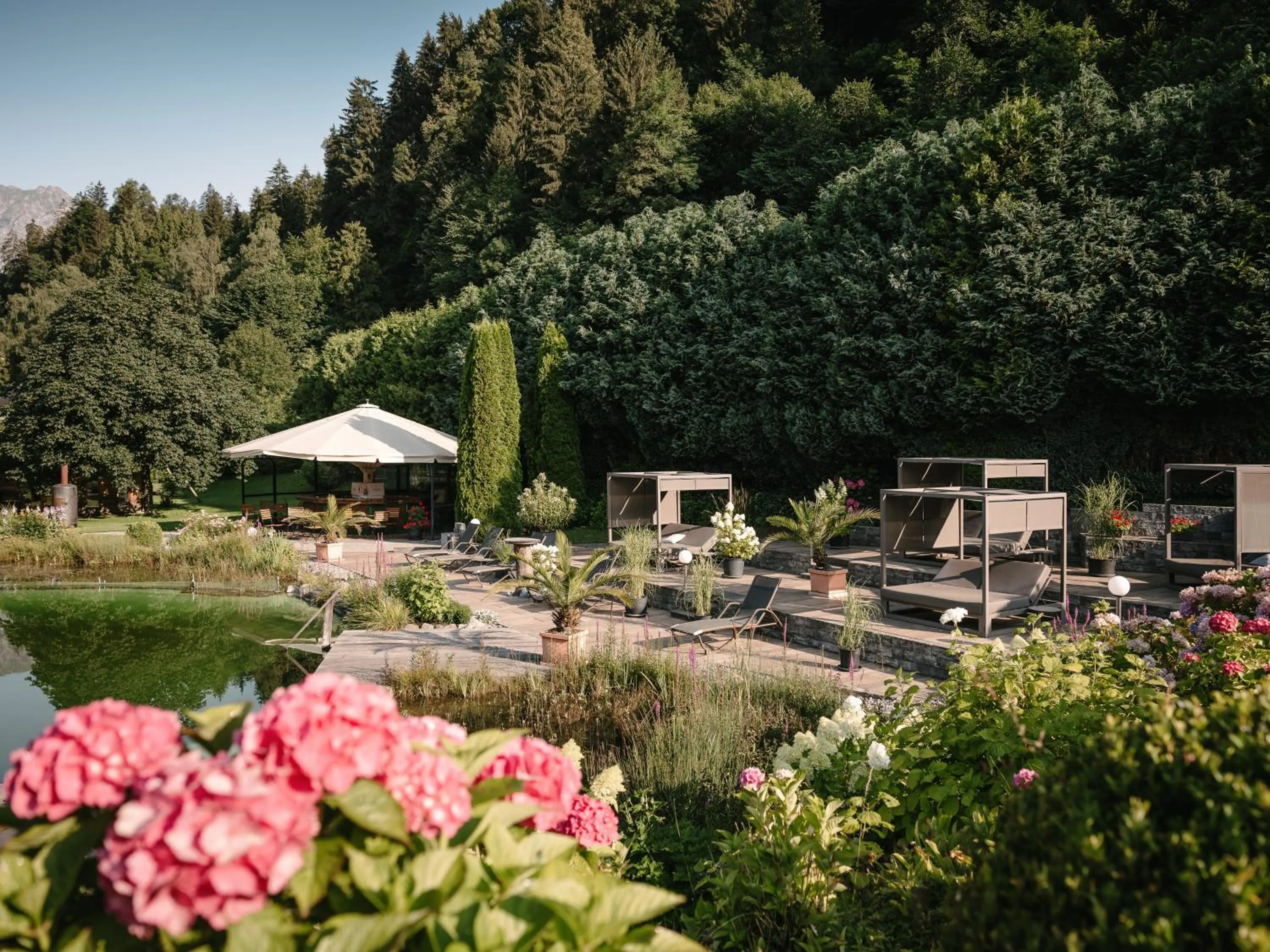Natural landscape in Hotel Vitalquelle Montafon