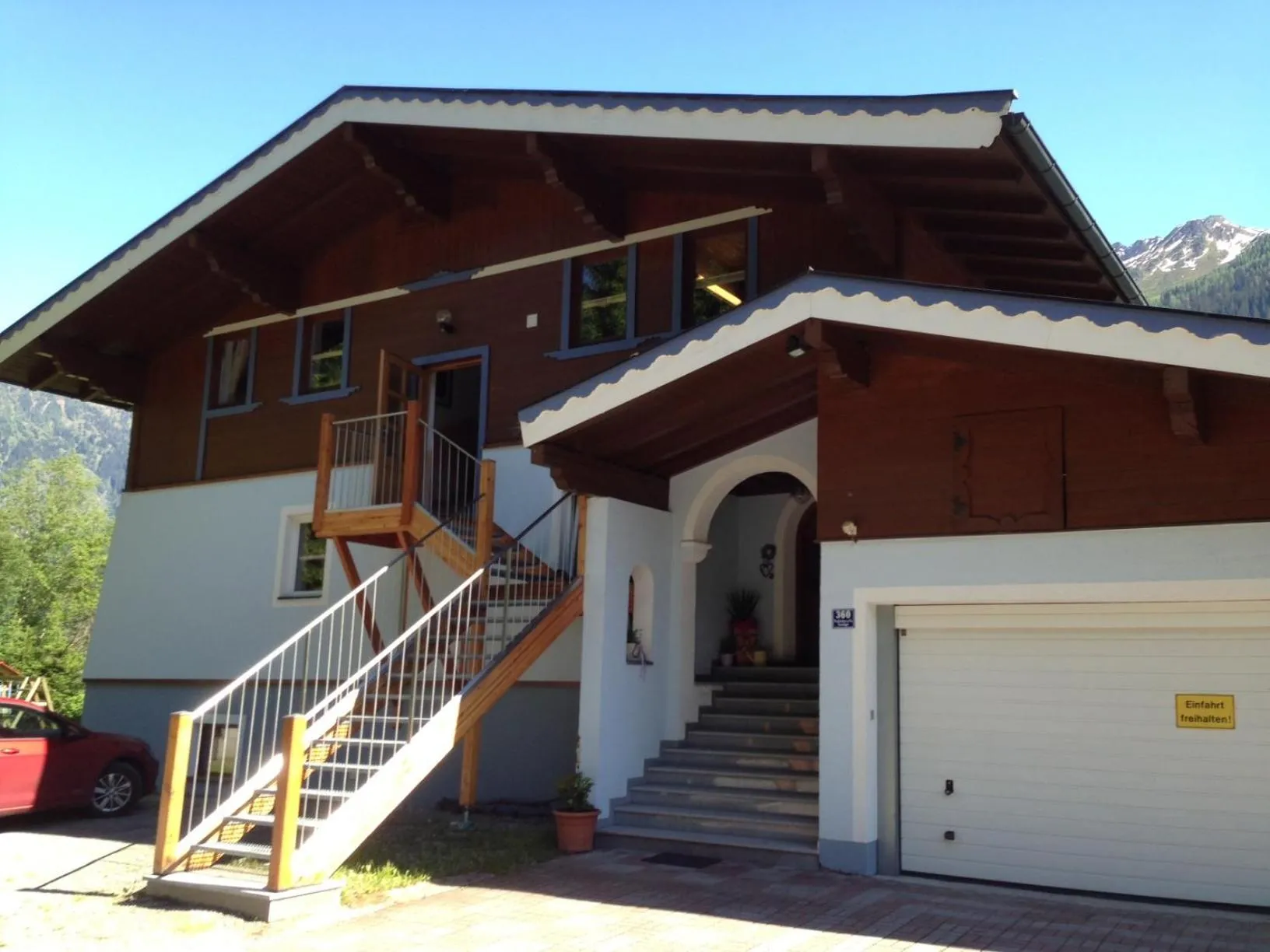 Facade/entrance in Appartements am See
